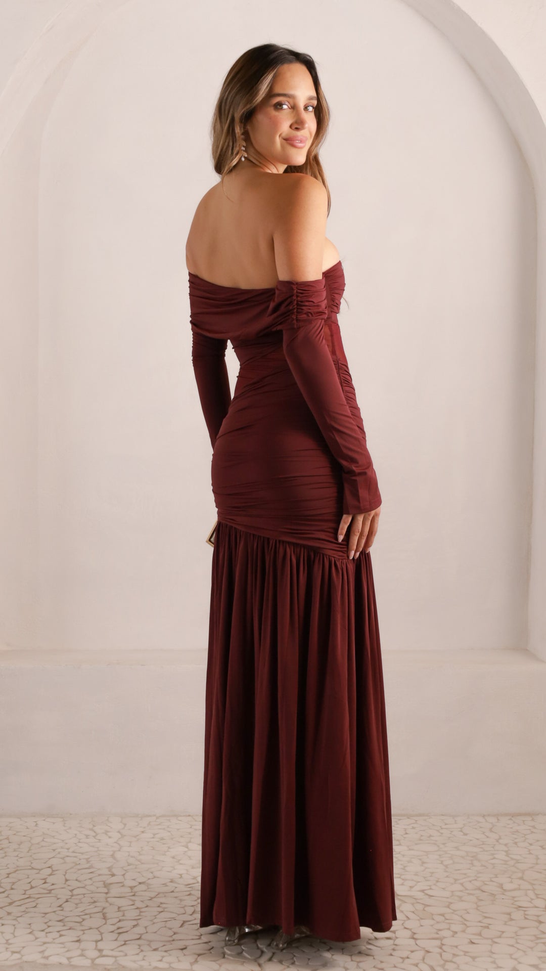 side view image 4 of Aura Maxi Dress