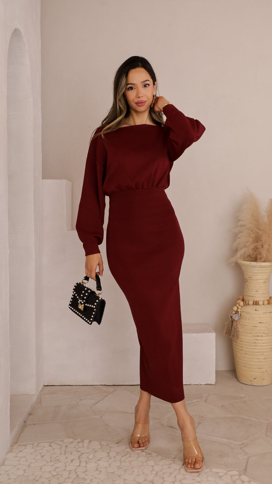 front view image 1 of Sal Midi Dress