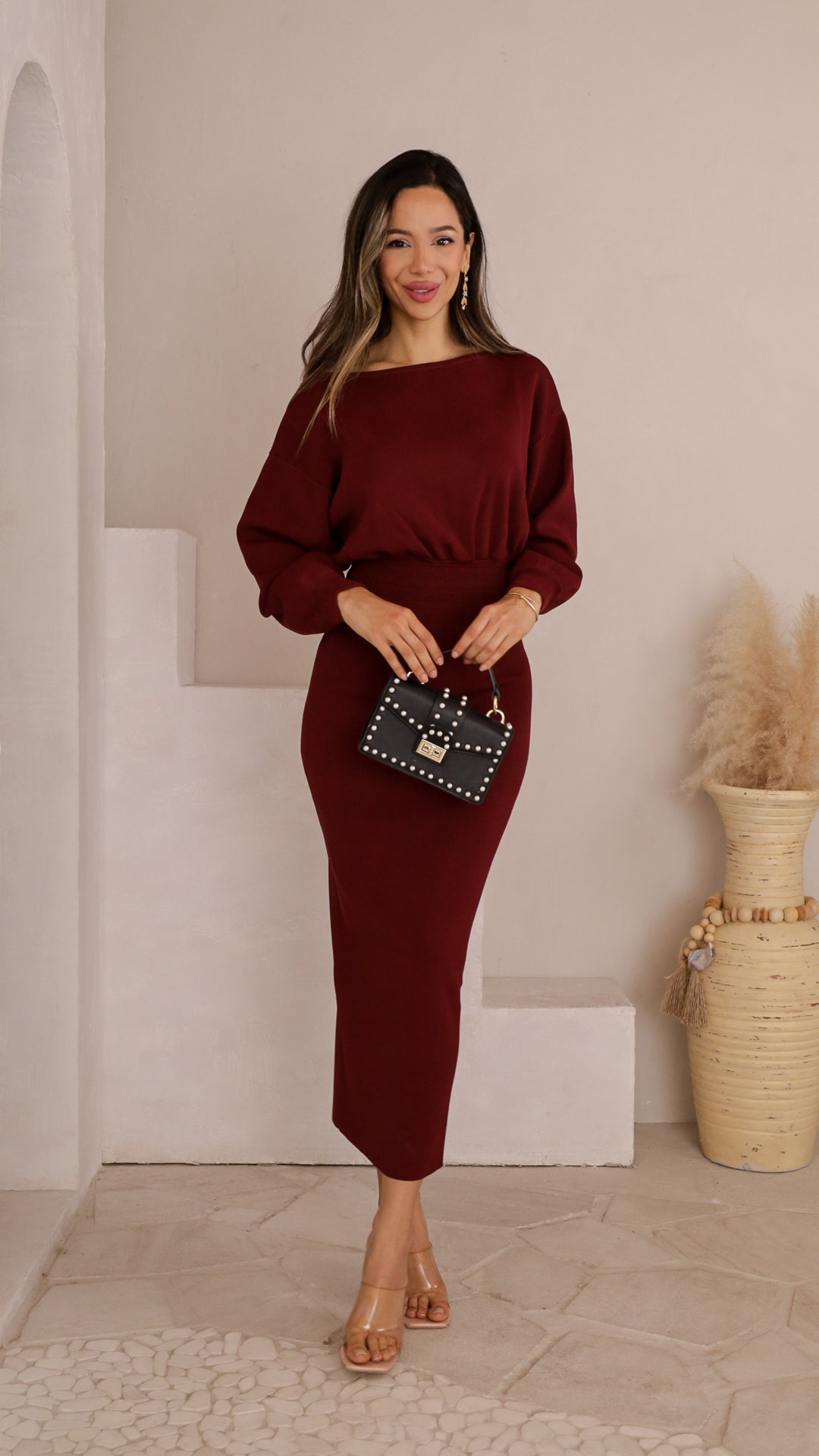 front view image 4 of Sal Midi Dress