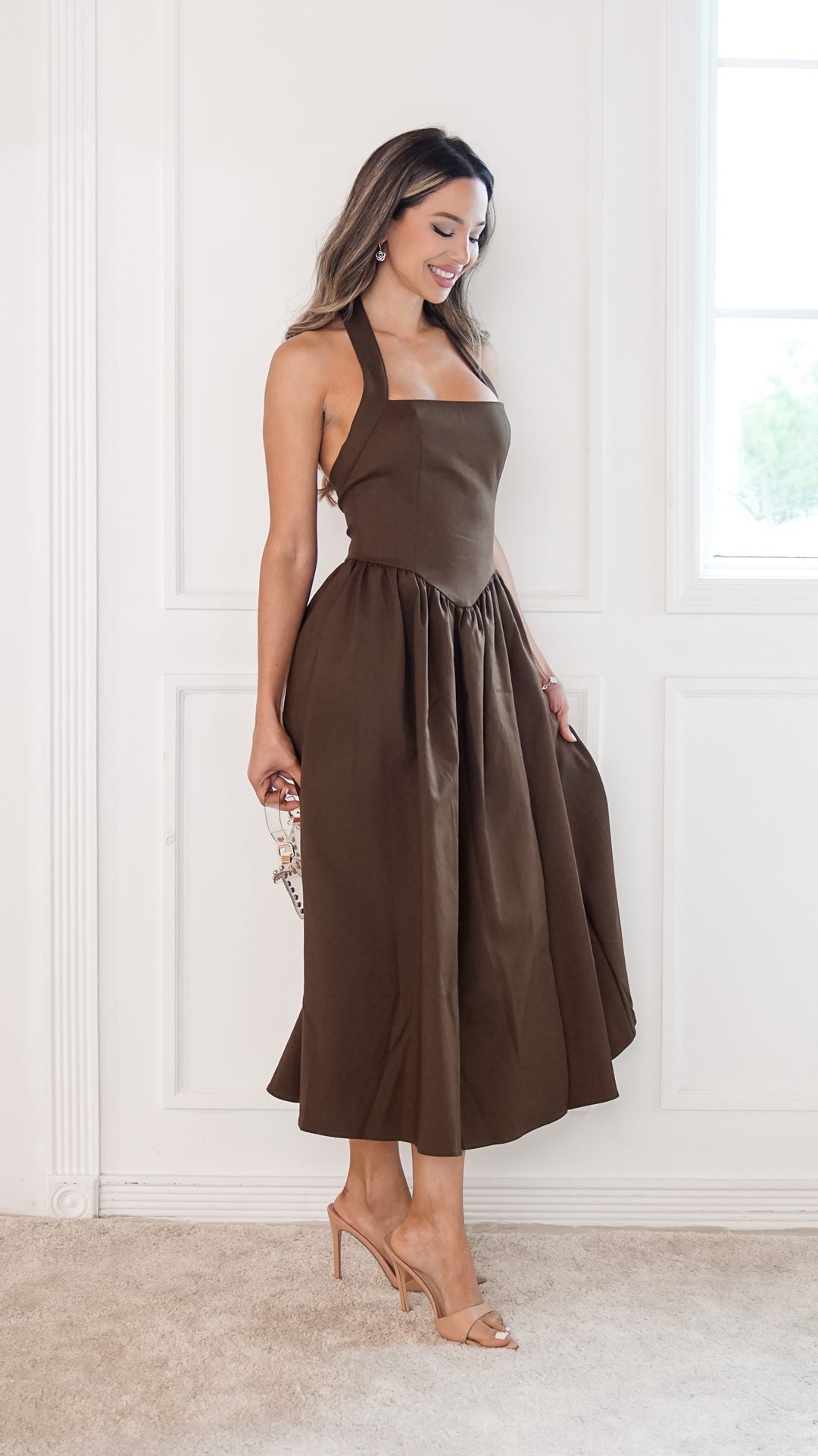side view image 1 of Nerine Midi Dress
