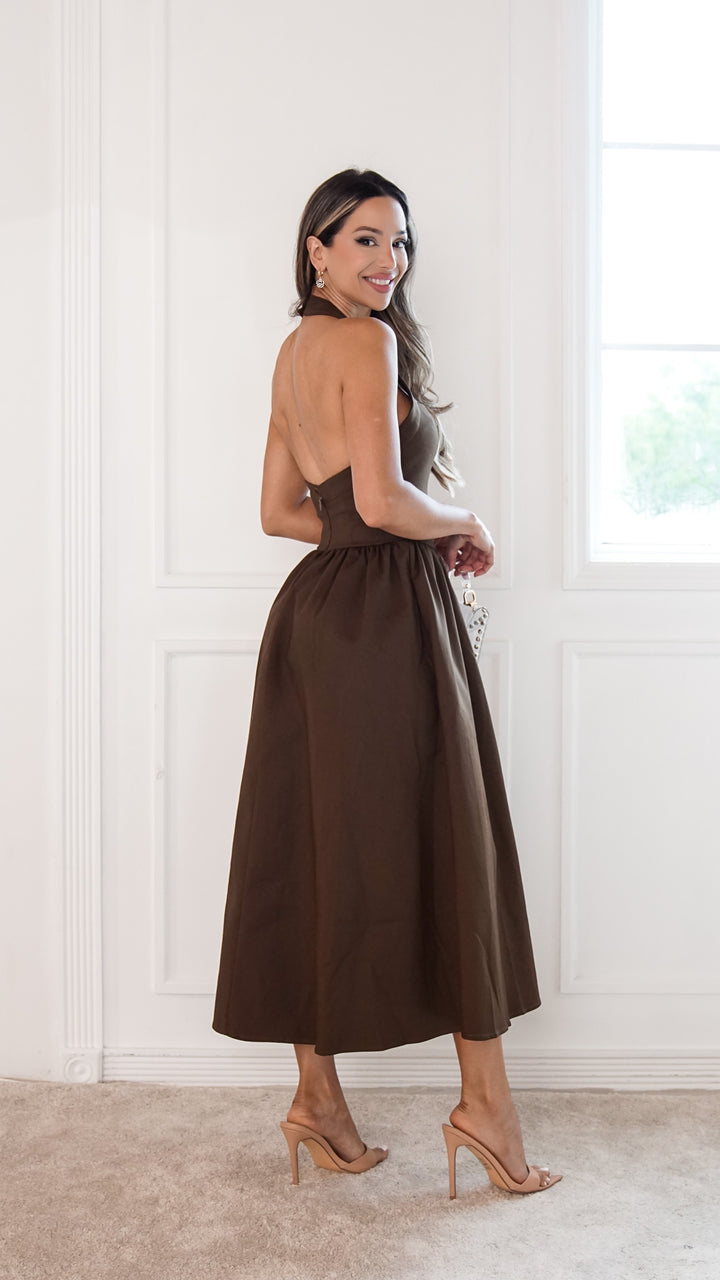 side view image 2 of Nerine Midi Dress