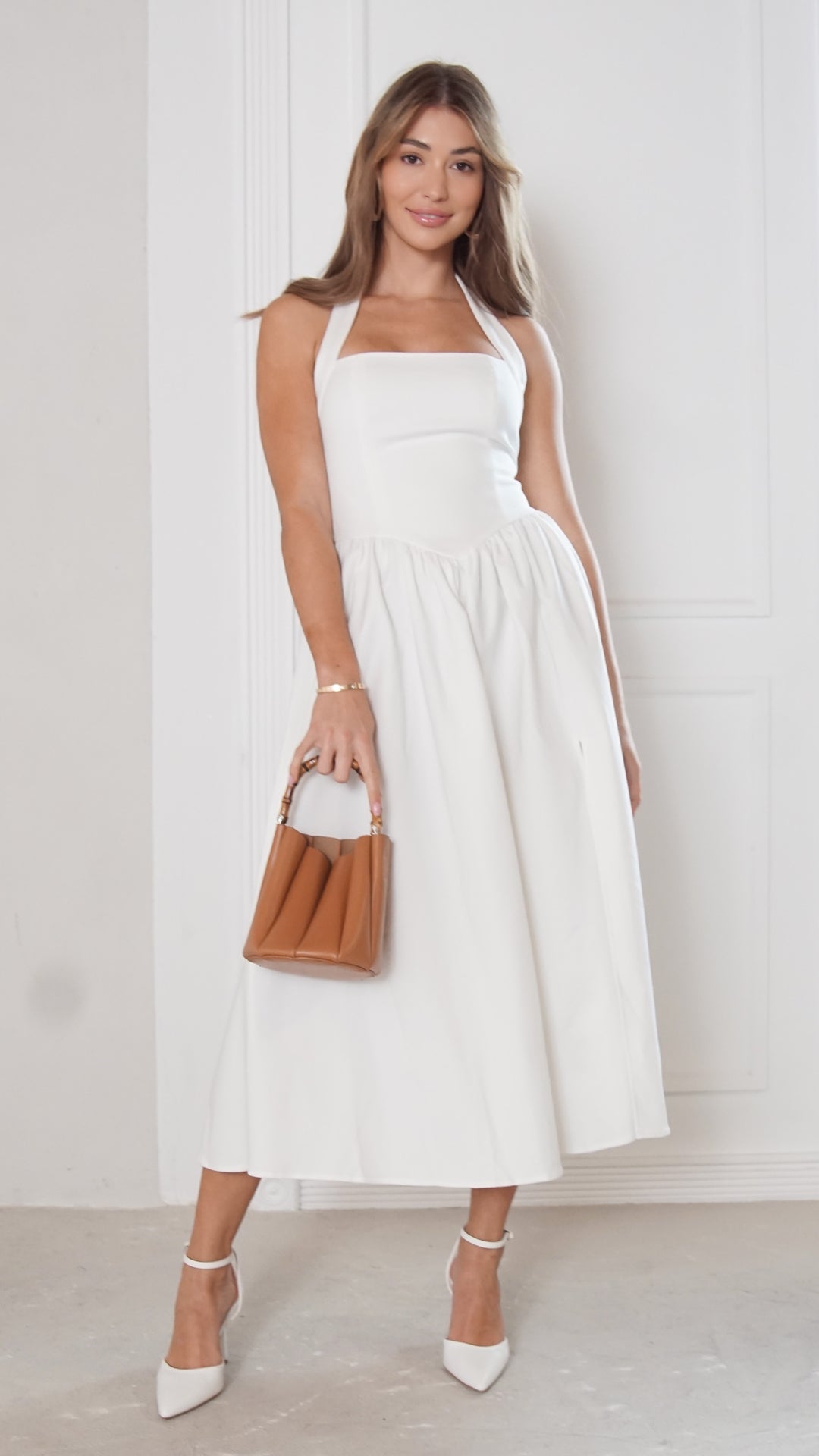 front view image 1 of Aveline Midi Dress