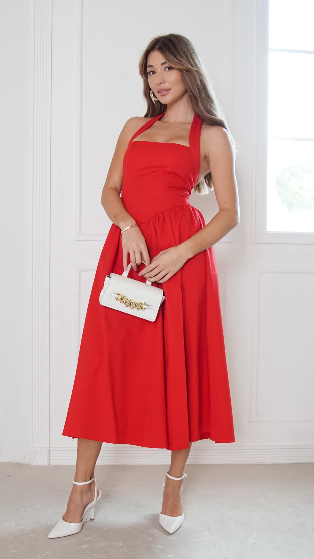 front view image 3 of Aveline Midi Dress