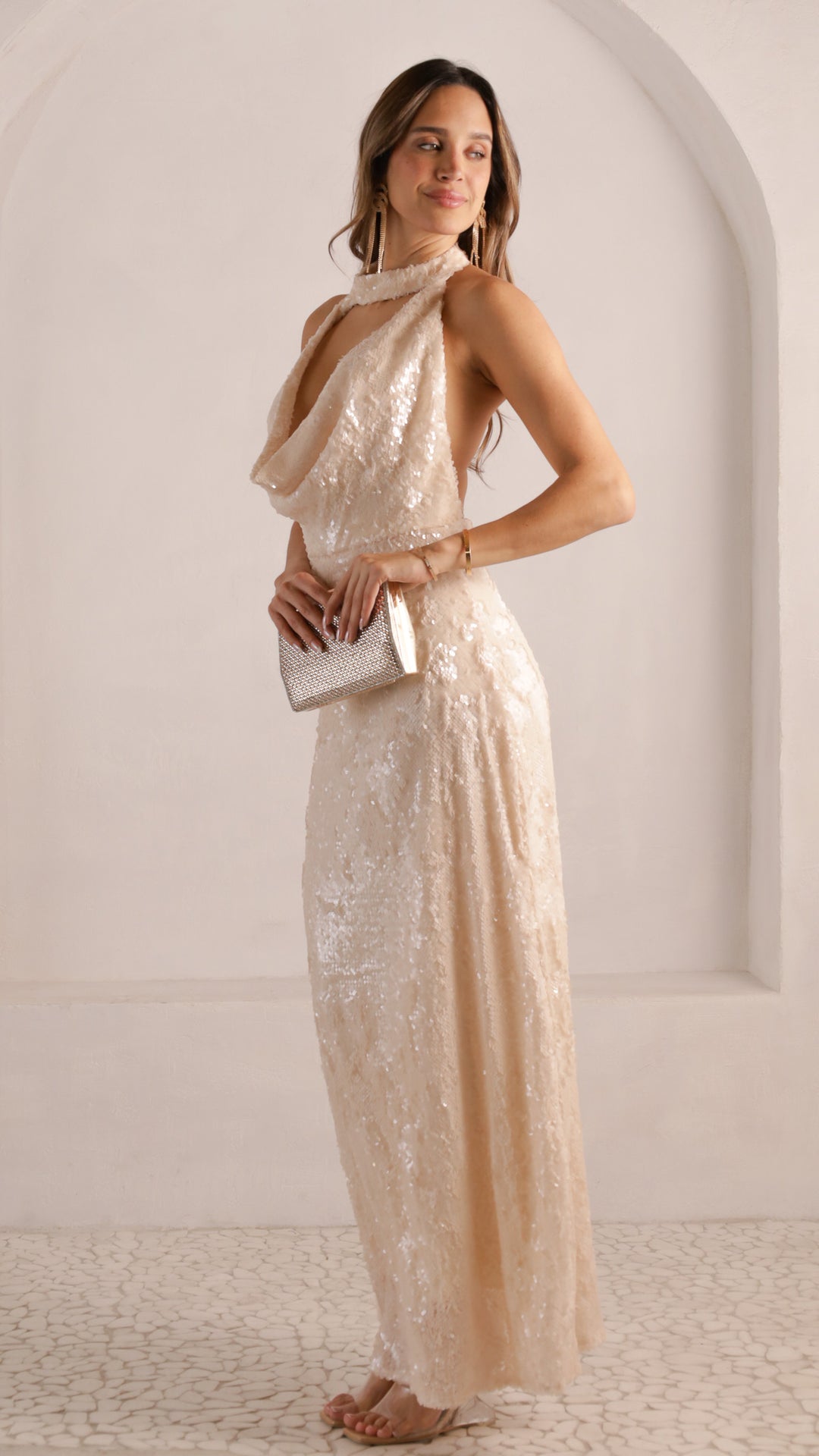 side view image 3 of Lou Maxi Dress