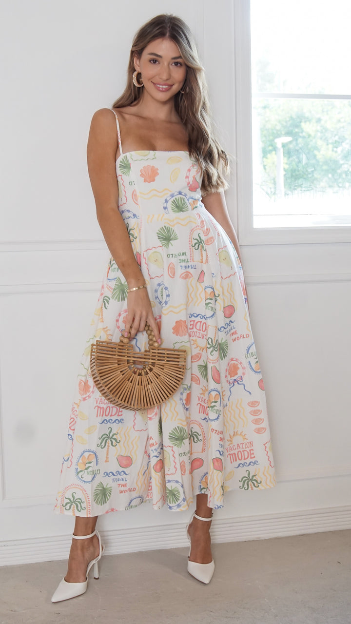 front view image 2 of Merela Midi Dress