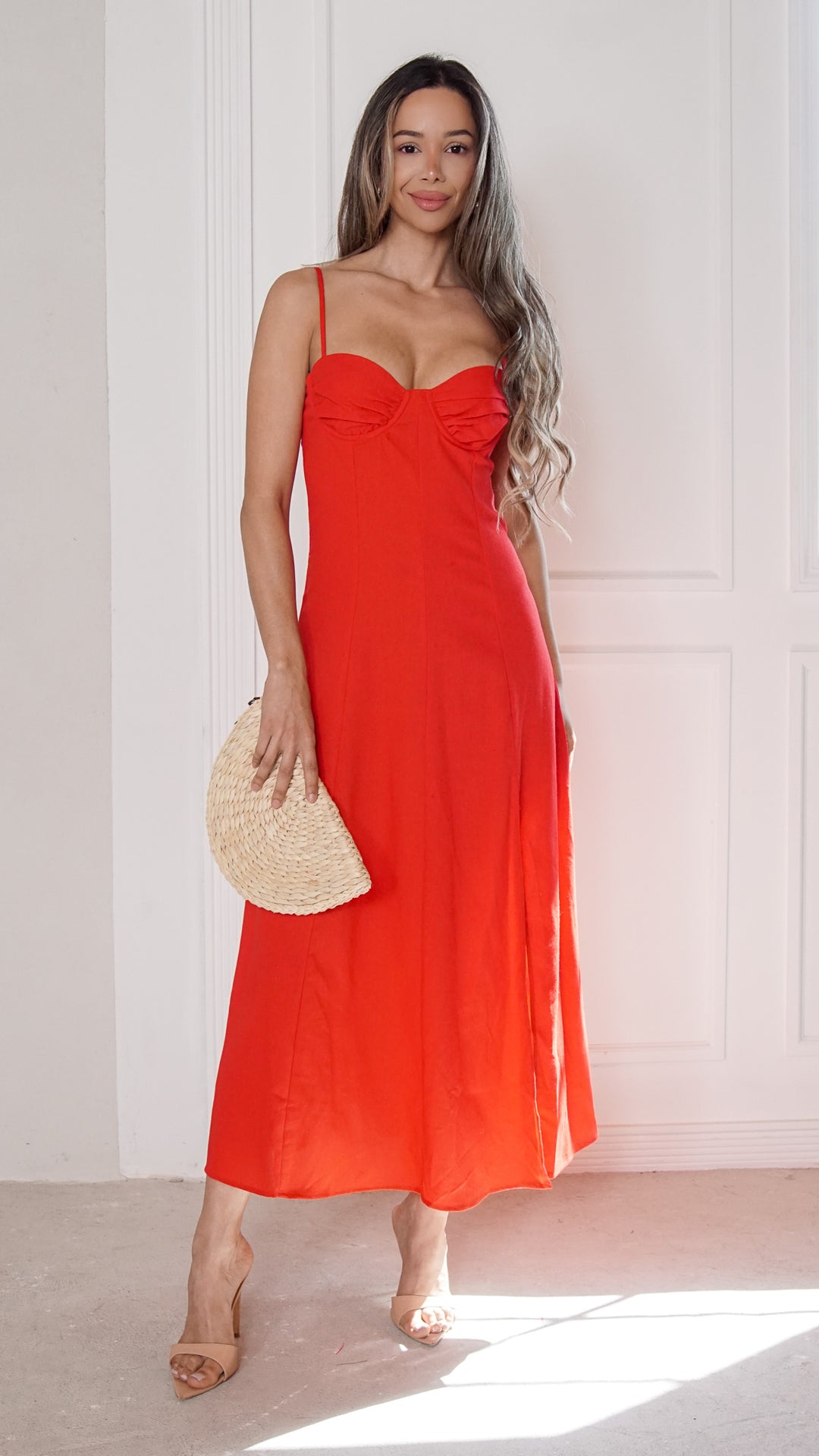 front view image 1 of Valeria Midi Dress