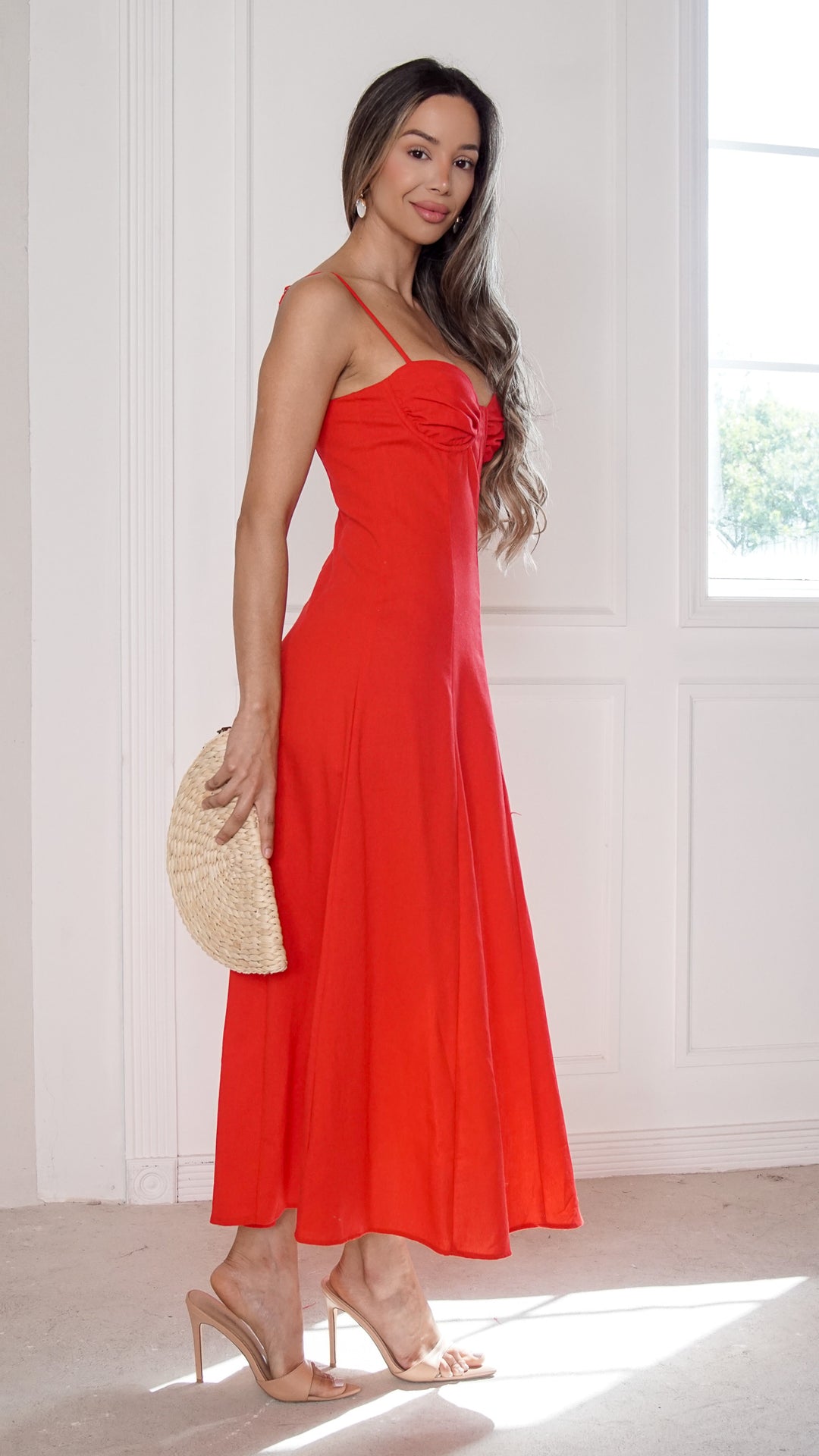side view image 1 of Valeria Midi Dress