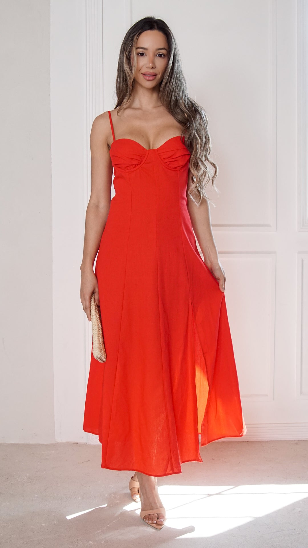 front view image 2 of Valeria Midi Dress