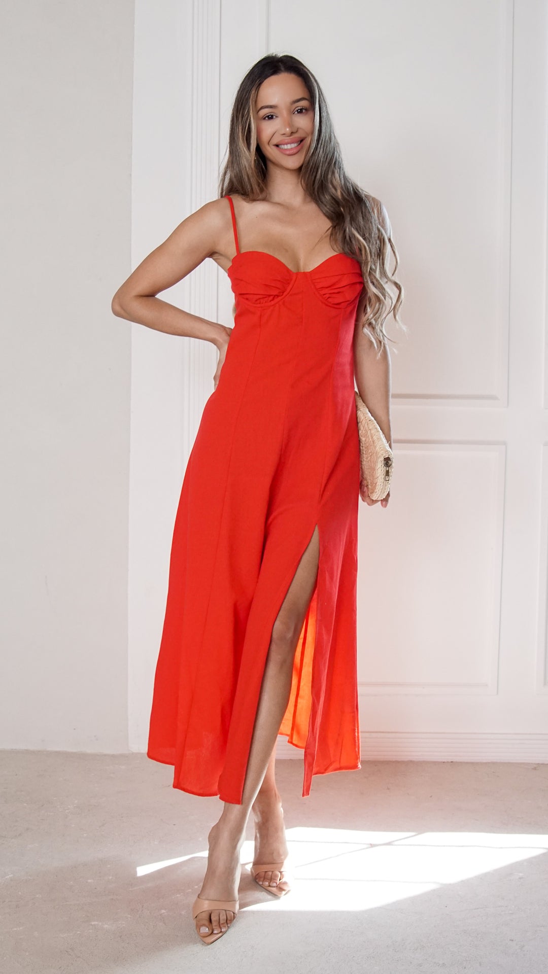 front view image 3 of Valeria Midi Dress