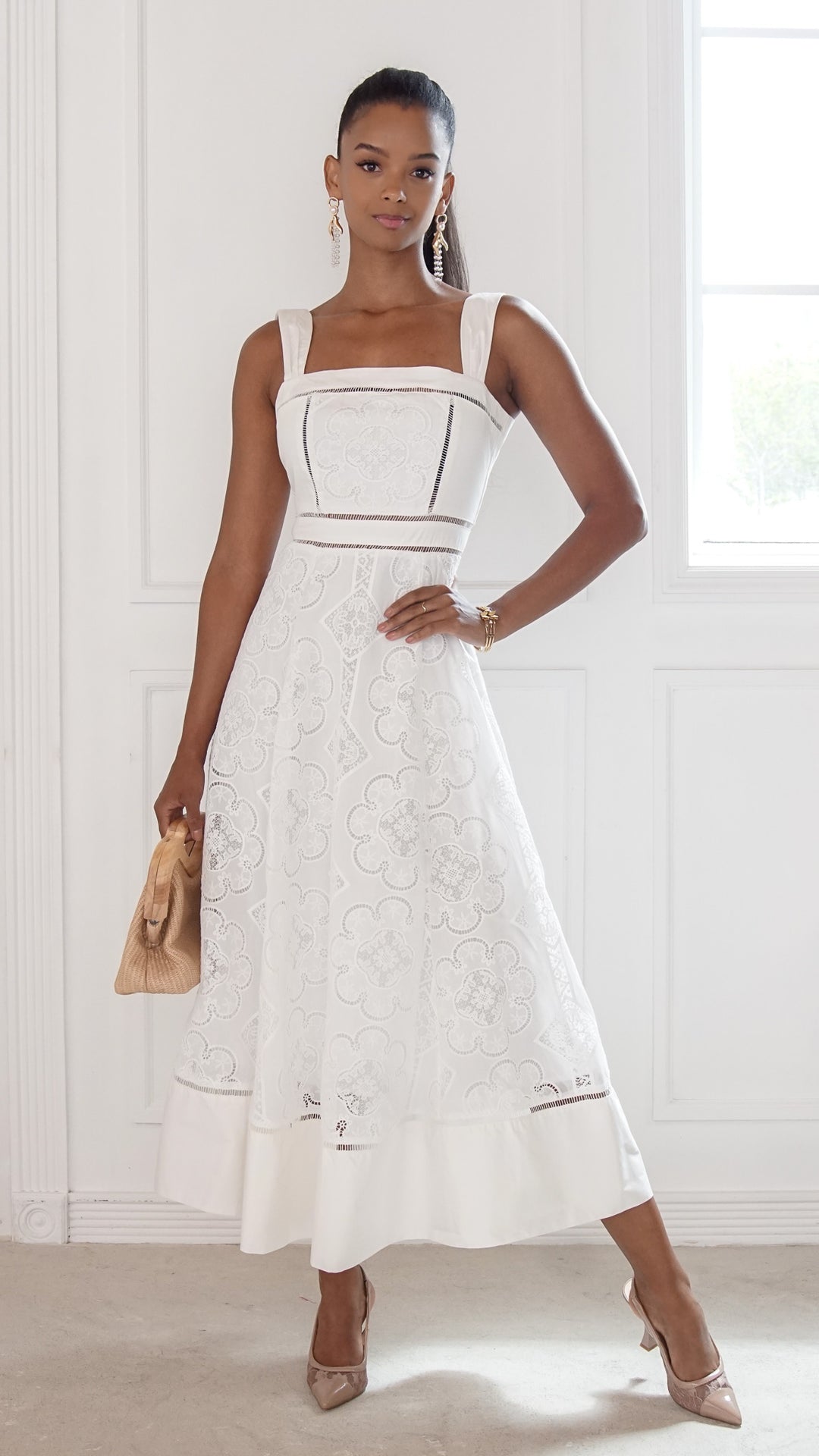 front view image 3 of Aurelia Midi Dress