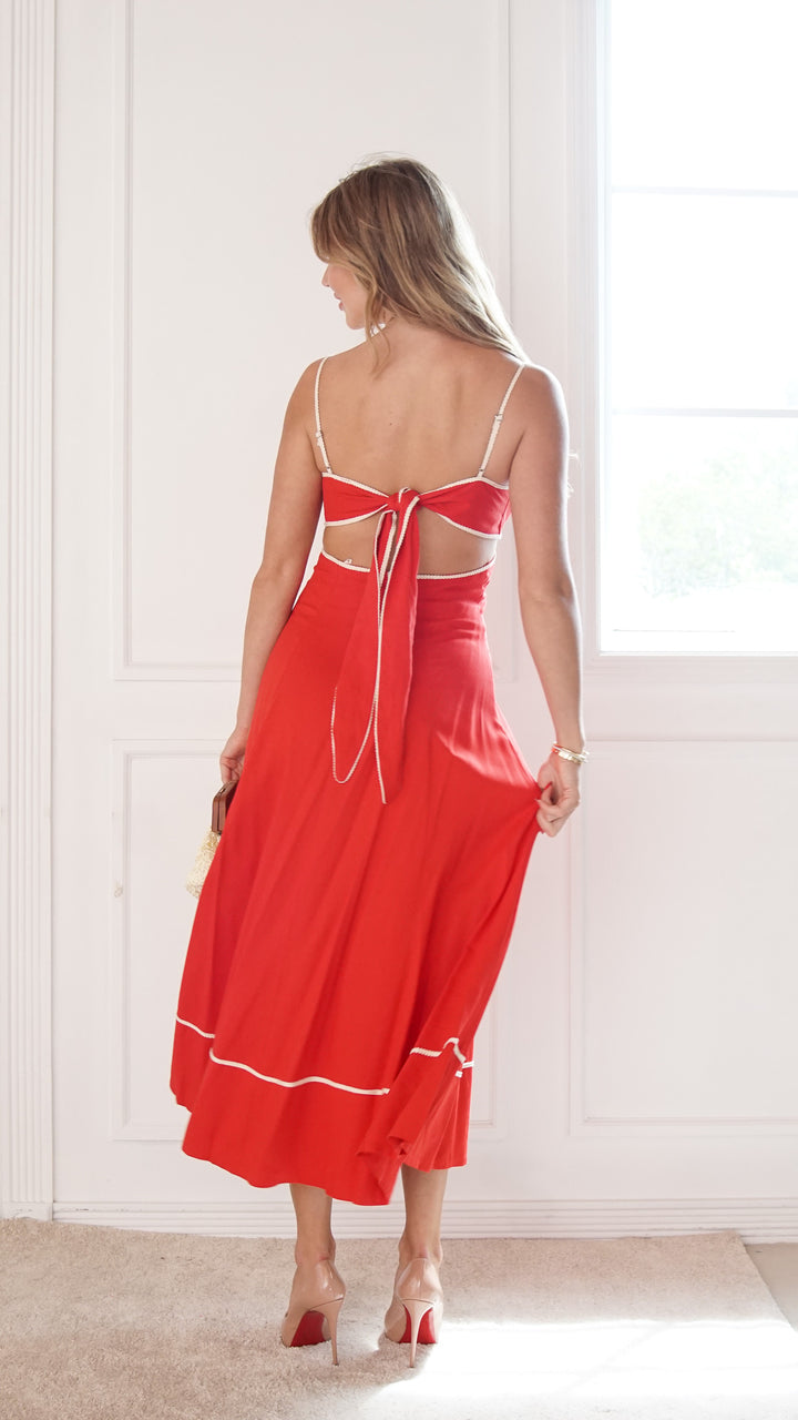 rear view image 1 of Camille Midi Dress