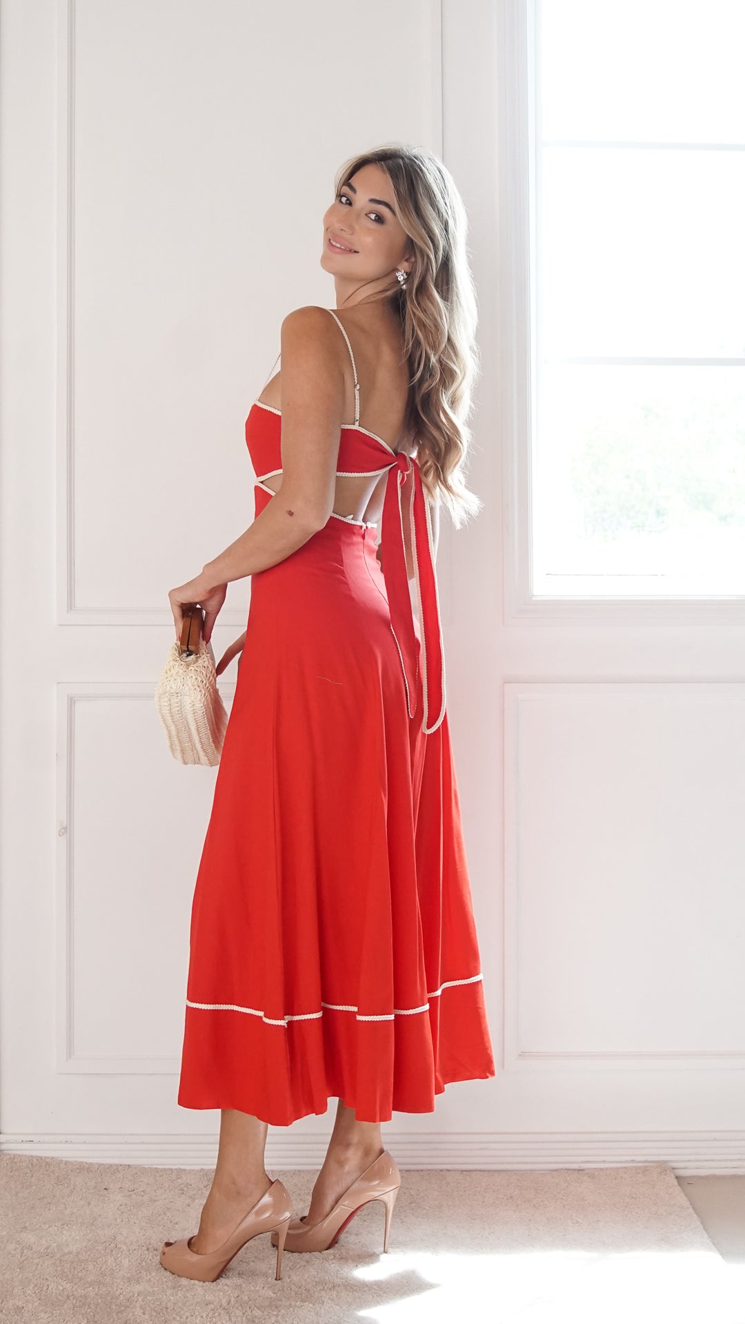 side view image 1 of Camille Midi Dress