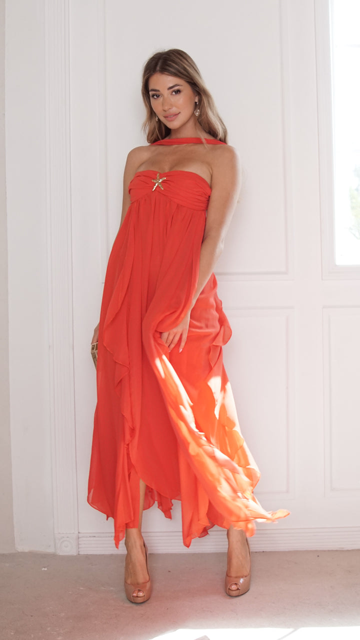 side view image 1 of Aurelia Maxi Dress