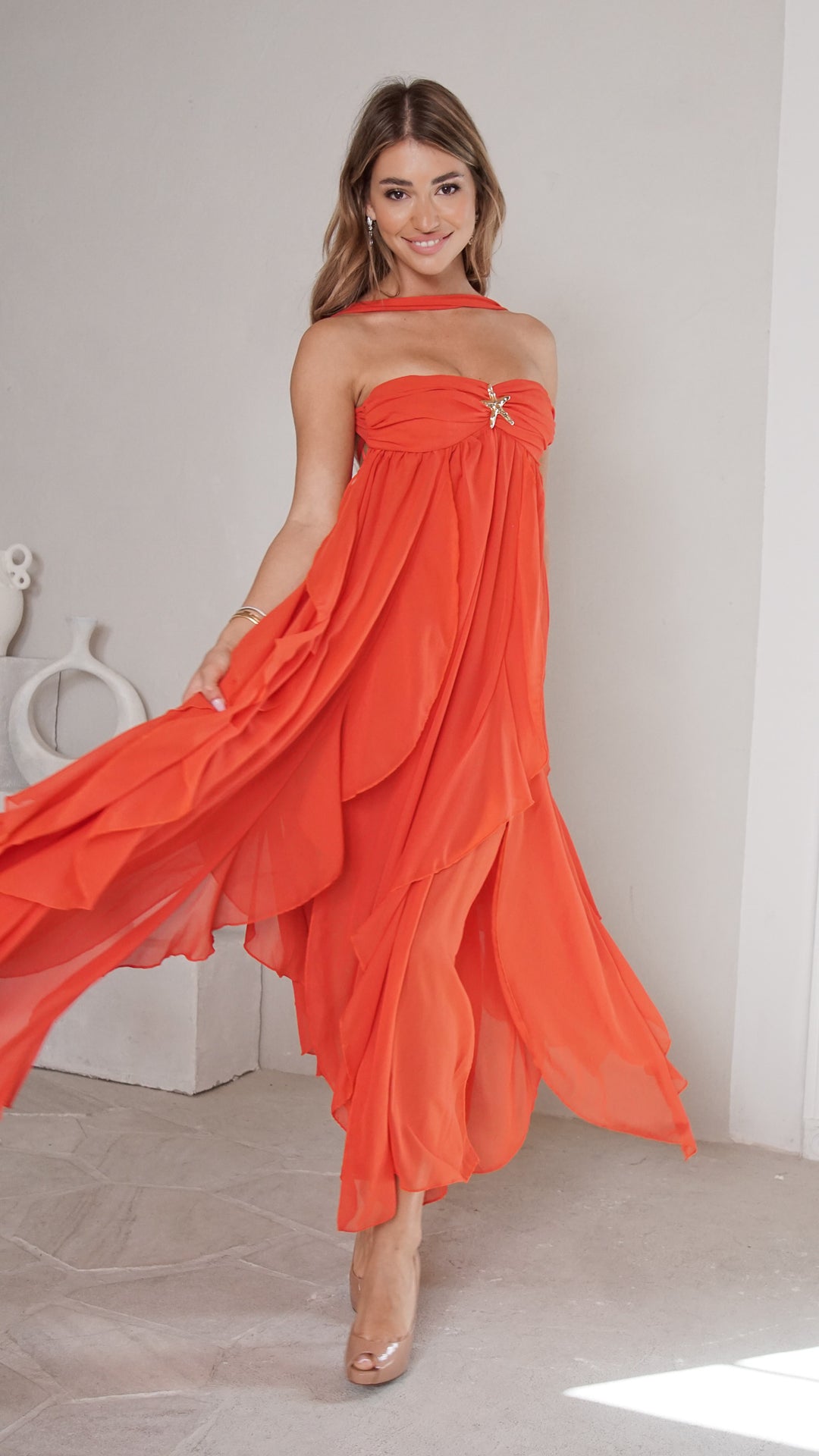 front view image 4 of Aurelia Maxi Dress