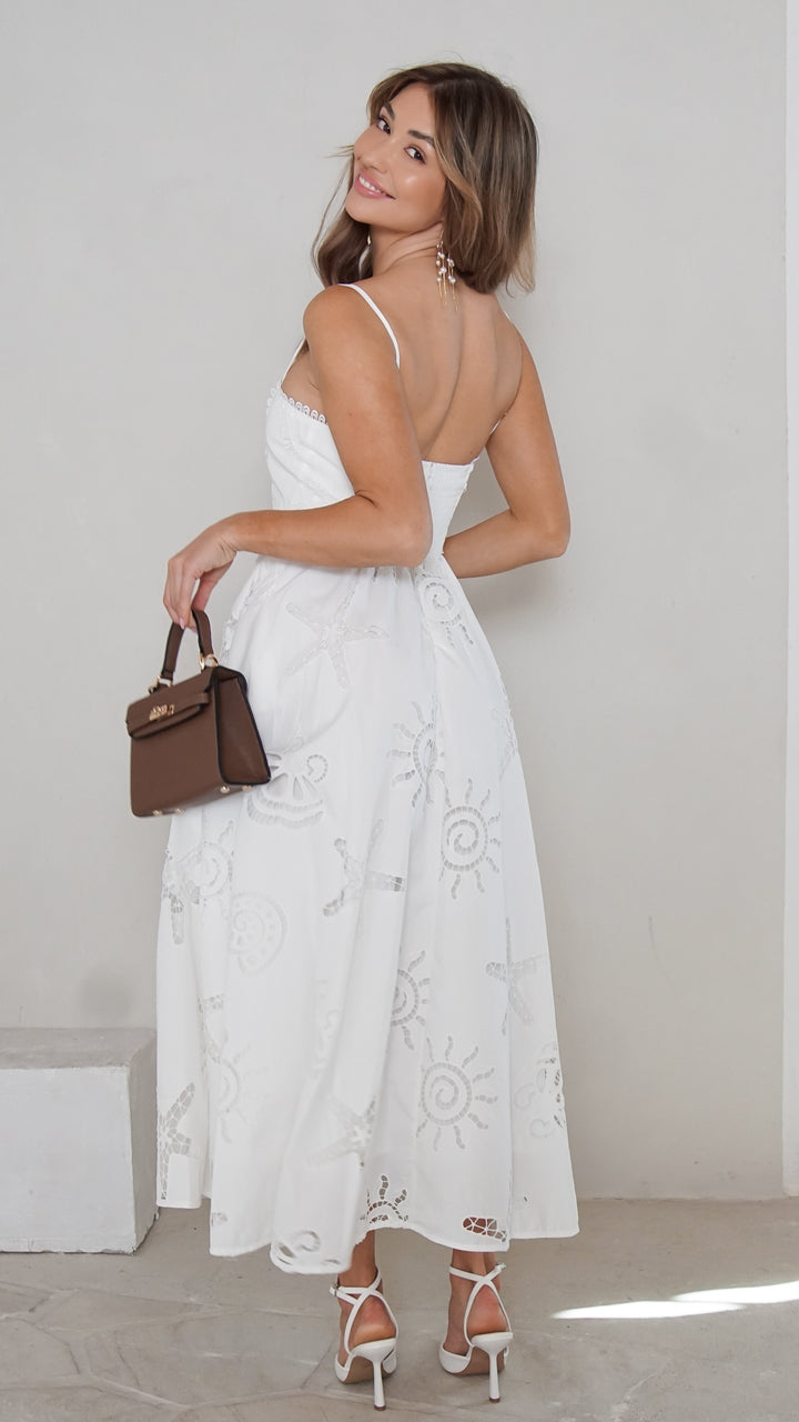 rear view image 1 of Serafina Maxi Dress