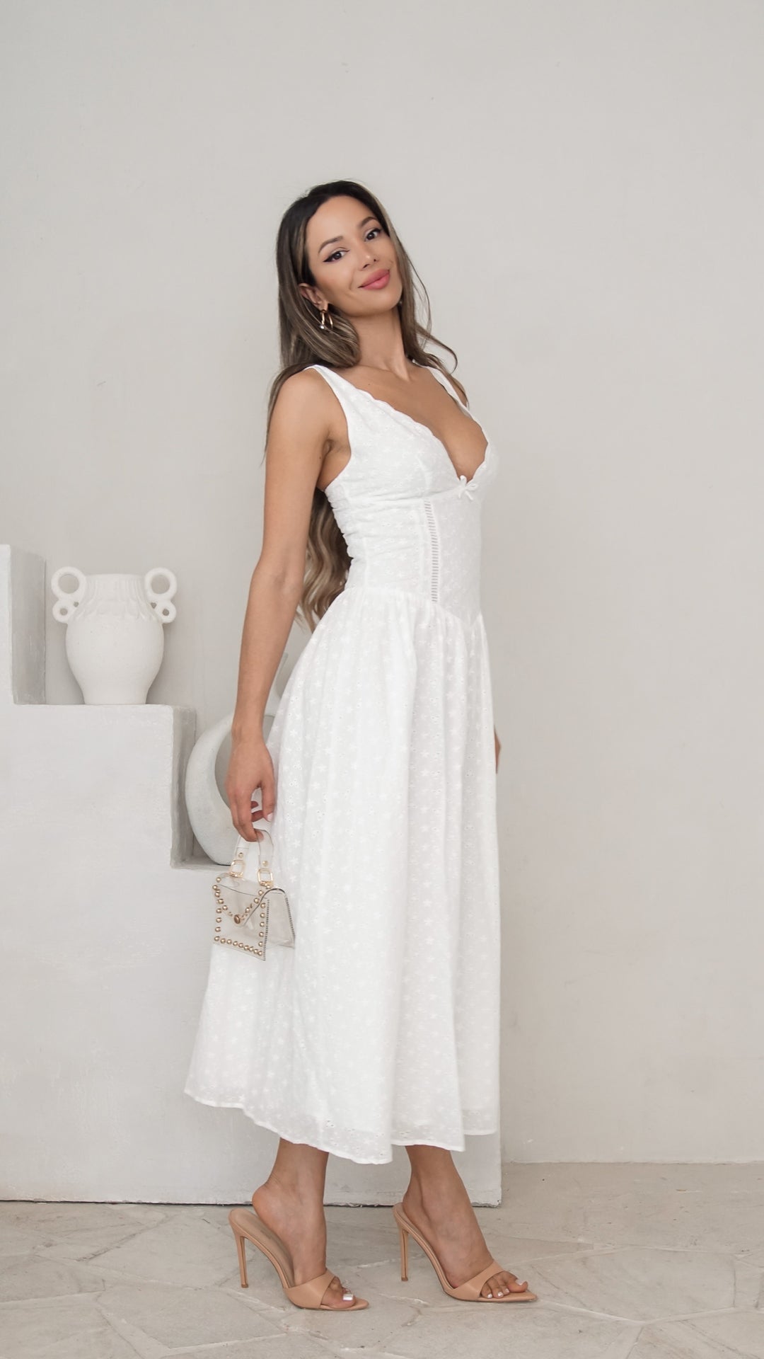 side view image 1 of Aurelia Midi Dress