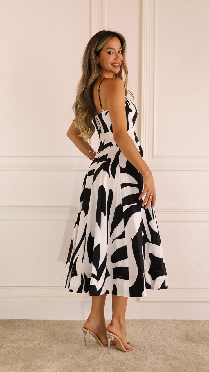 rear view image 1 of Grisela Midi Dress