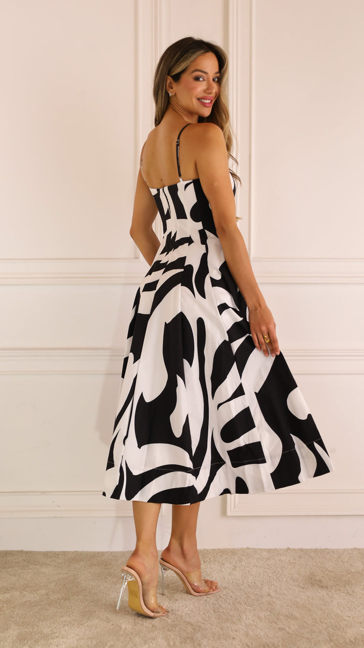 rear view image 2 of Grisela Midi Dress