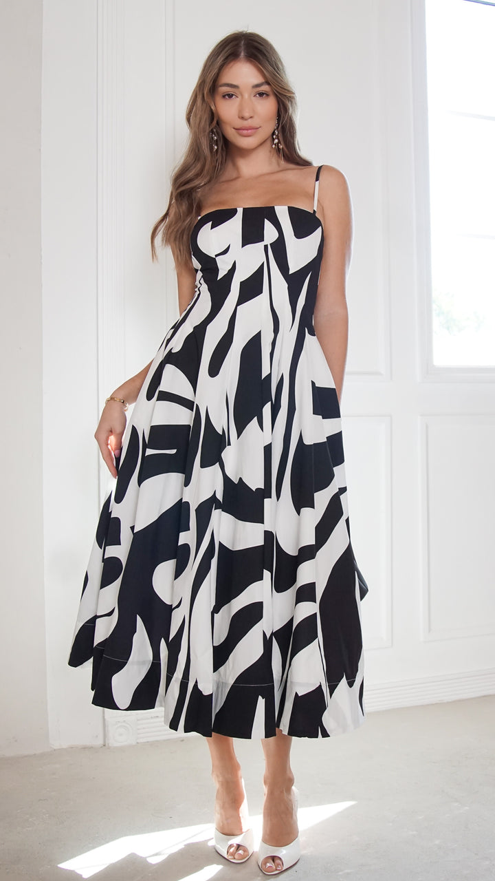 front view image 5 of Arcan Midi Dress