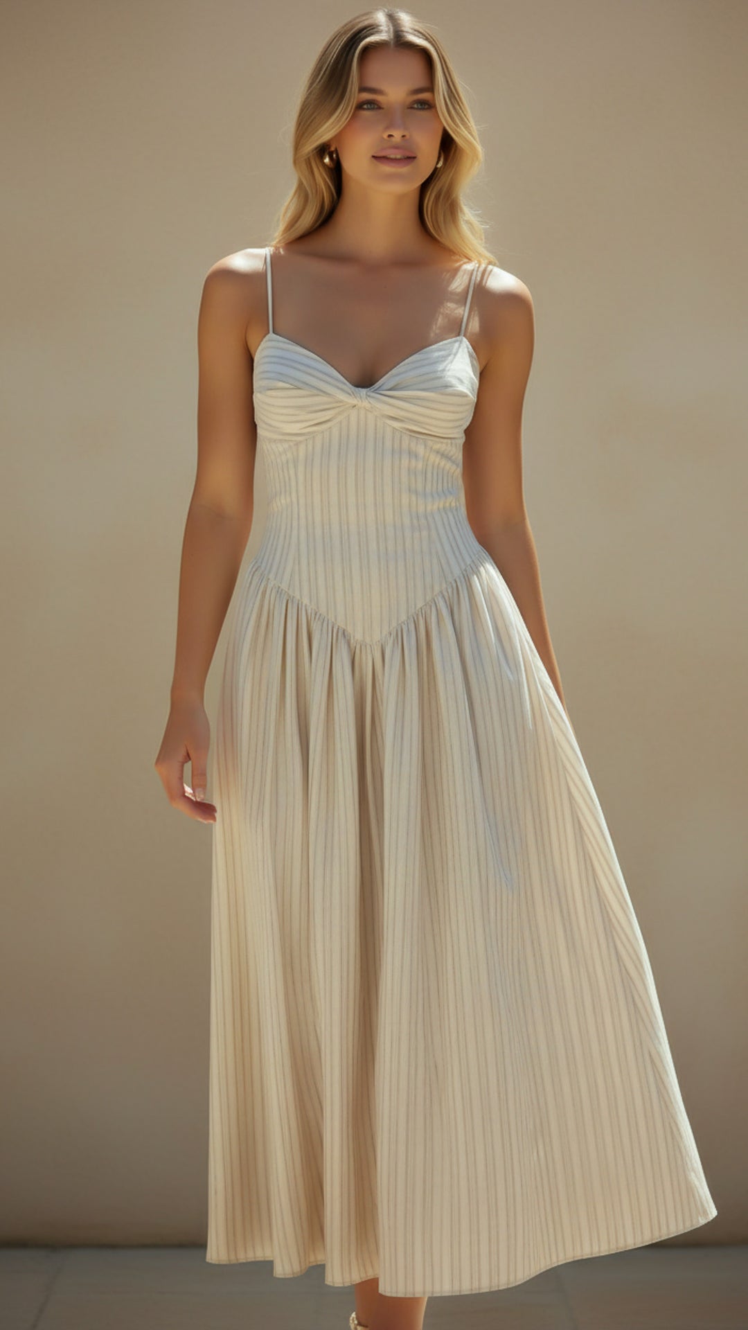 front view image 1 of Lina Midi Dress