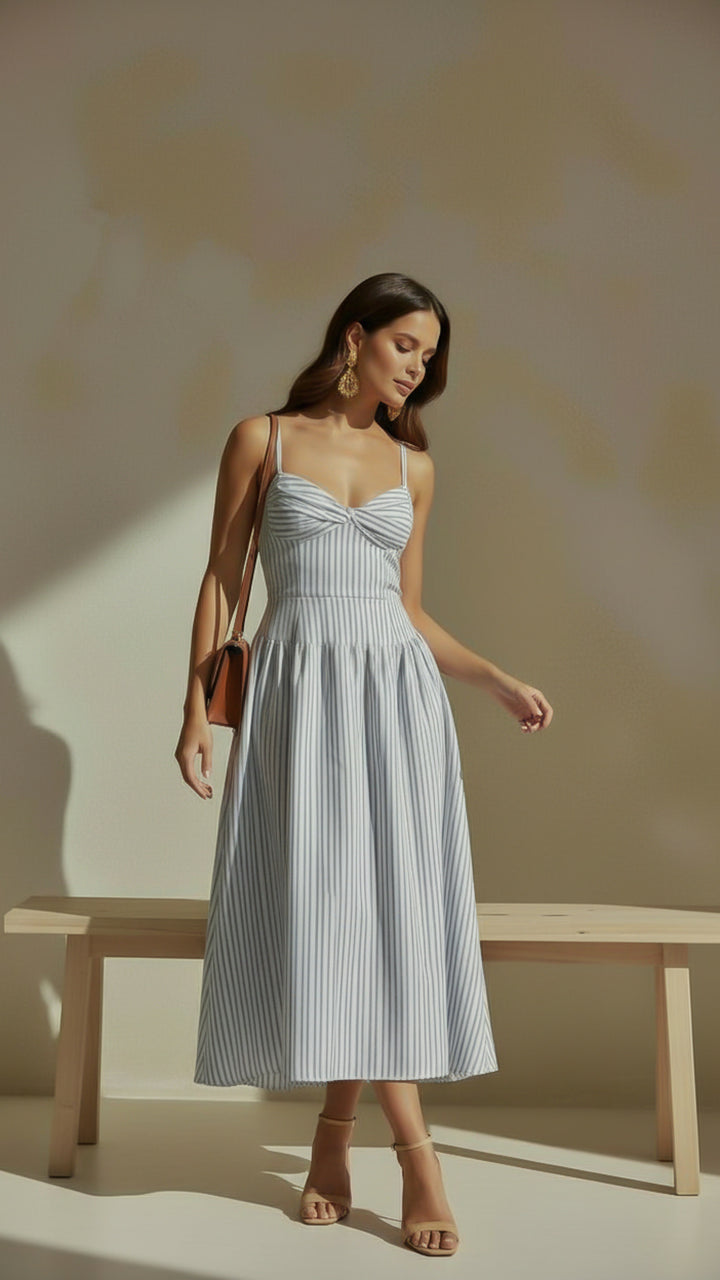 front view image 2 of Lina Midi Dress