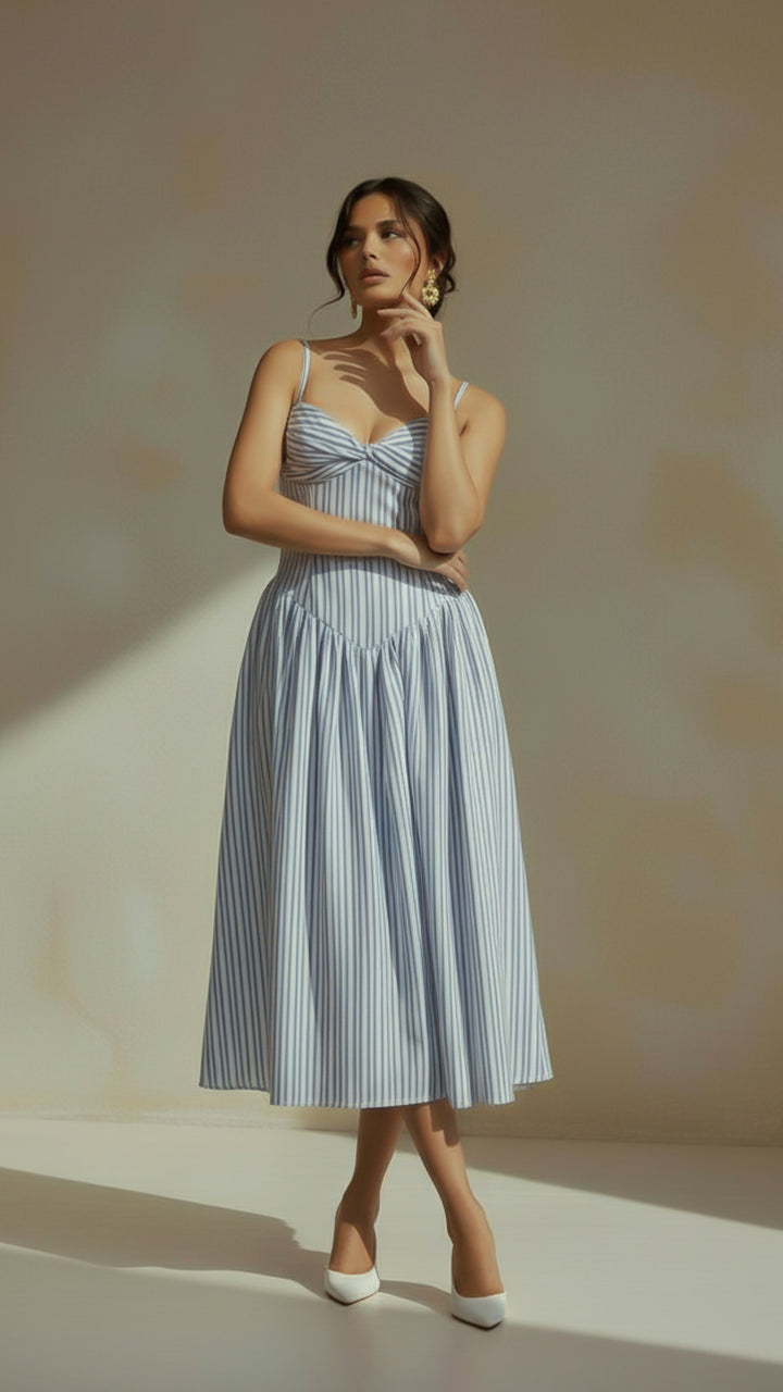 front view image 3 of Lina Midi Dress