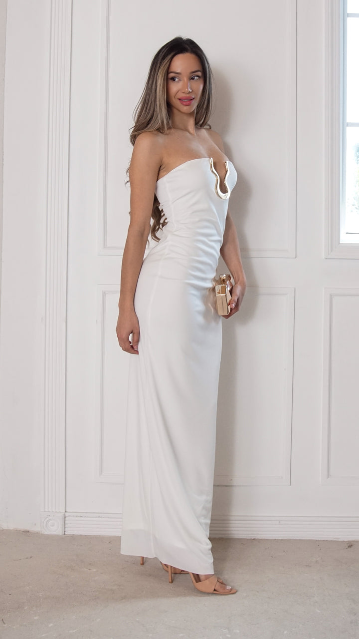 side view image 1 of Isabella Maxi Dress