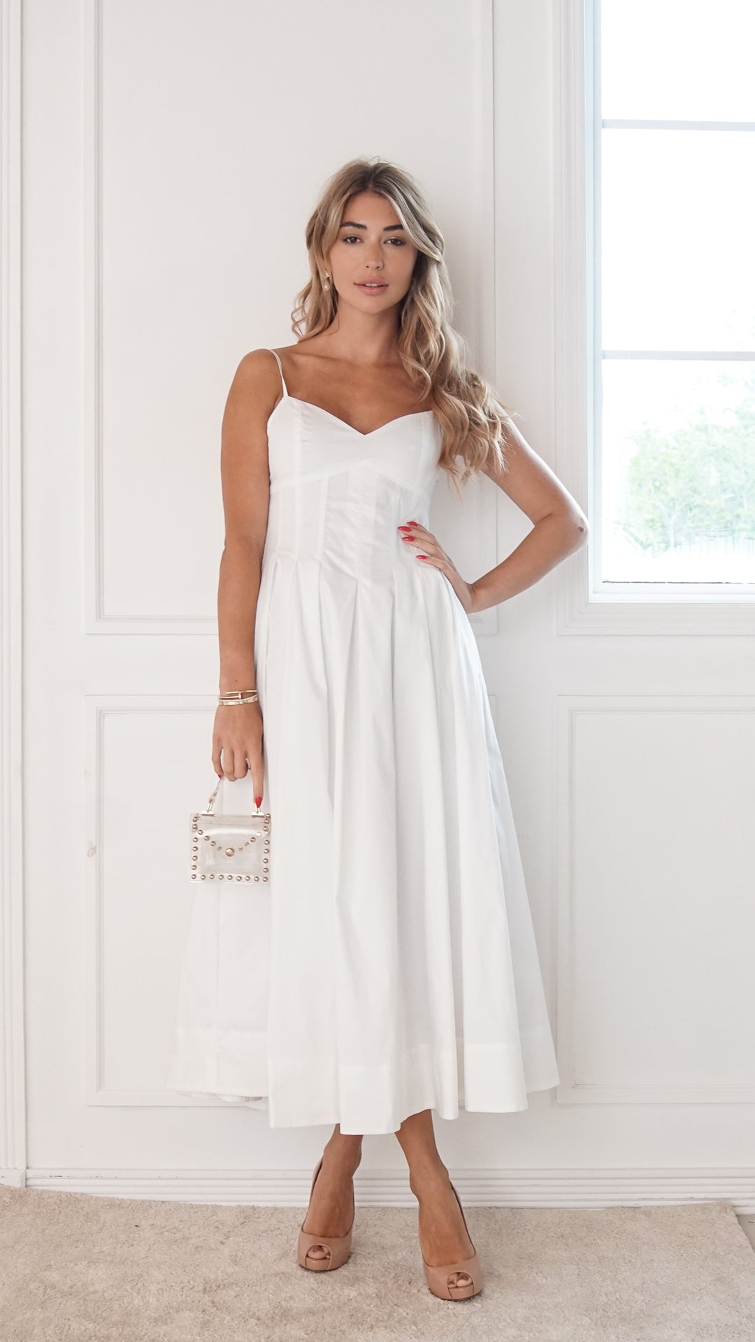 Elira Midi Dress Steps New York Elira Midi Dress Steps New York