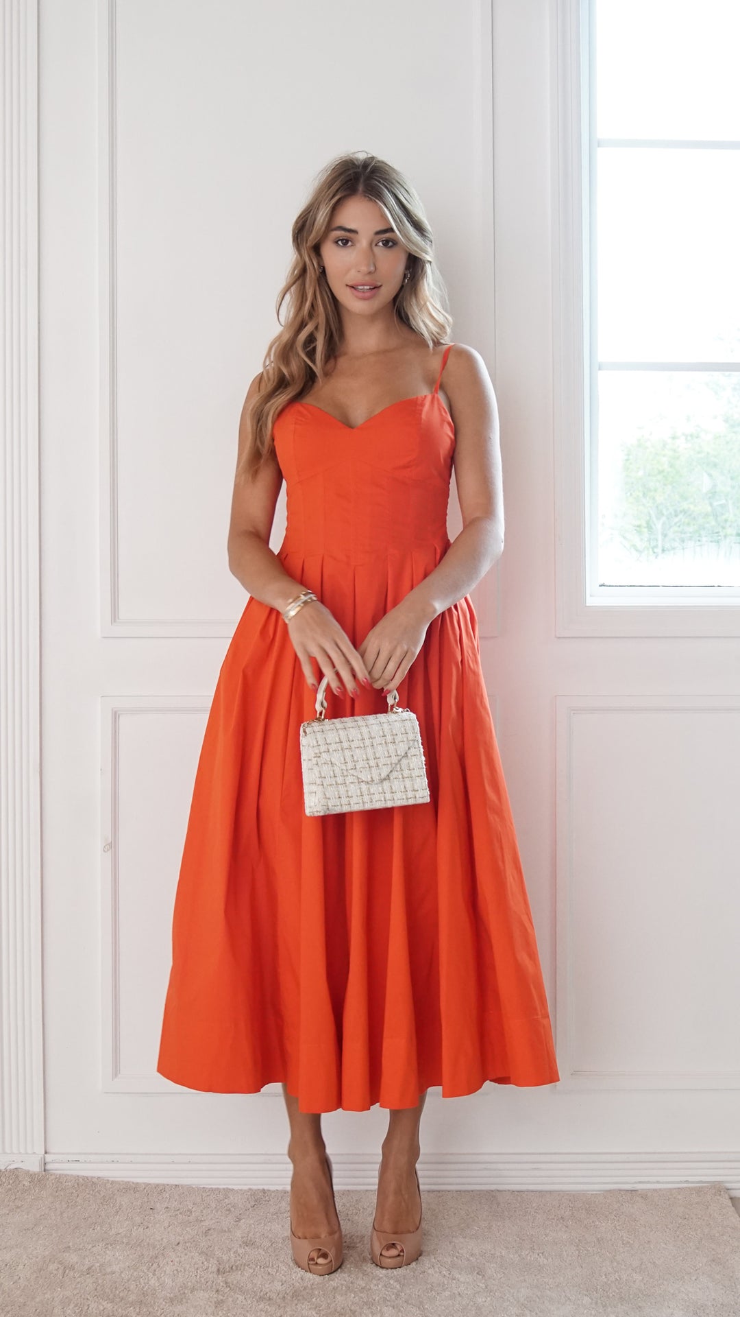 front view image 4 of Elira Midi Dress