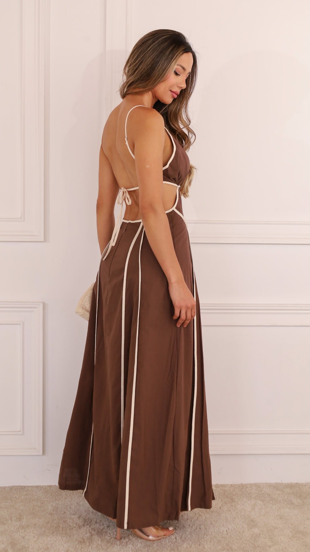 side view image 2 of Natalie Maxi Dress