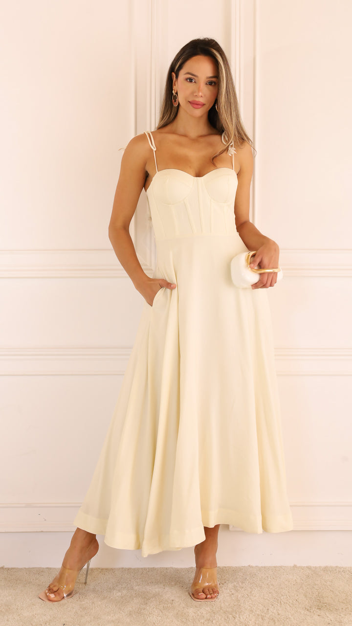 front view image 1 of Stone Midi Dress