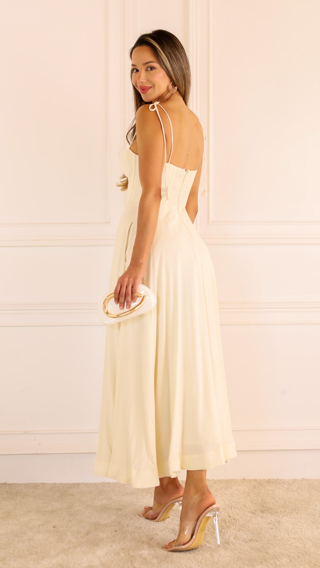 side view image 1 of Stone Midi Dress