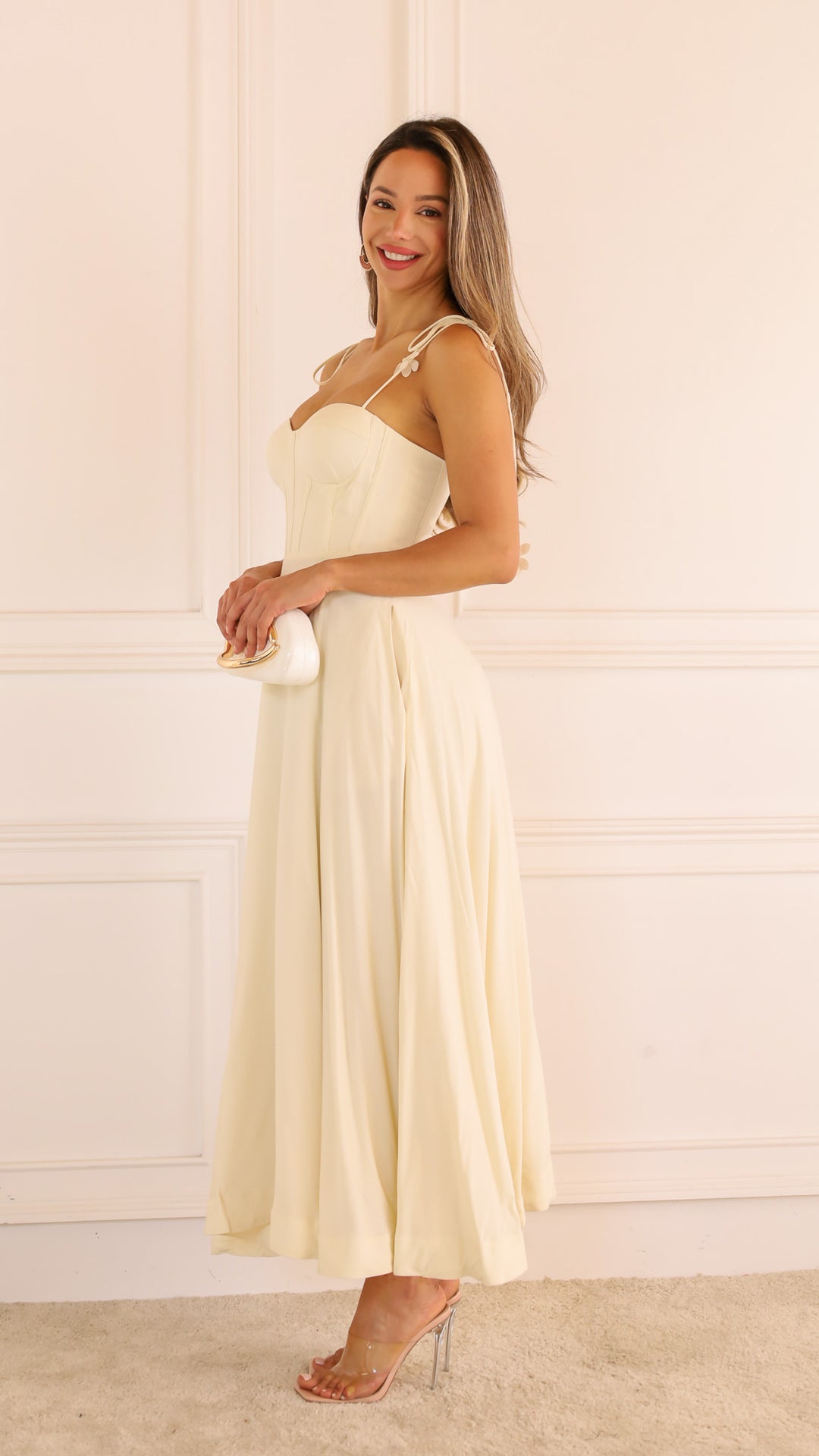 side view image 2 of Stone Midi Dress