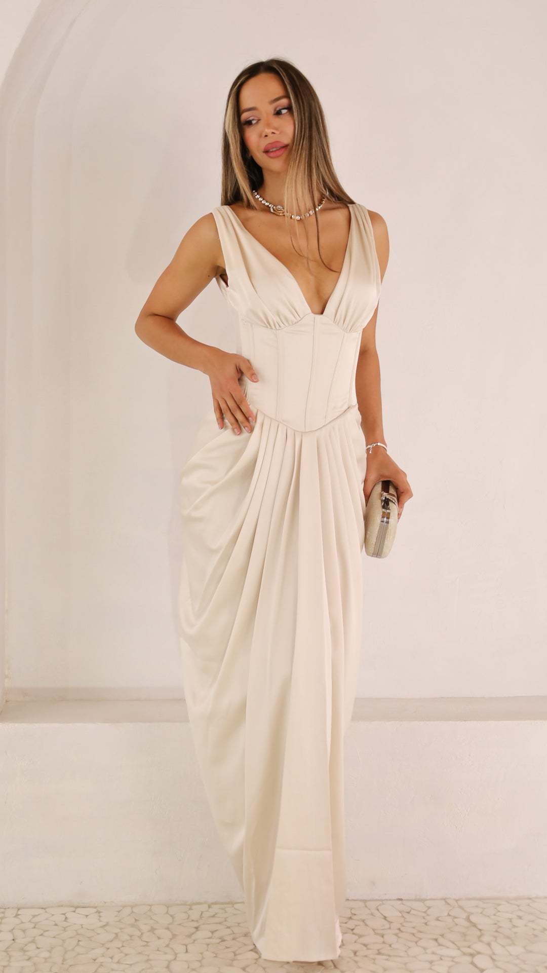front view image 5 of Yasline Maxi Dress