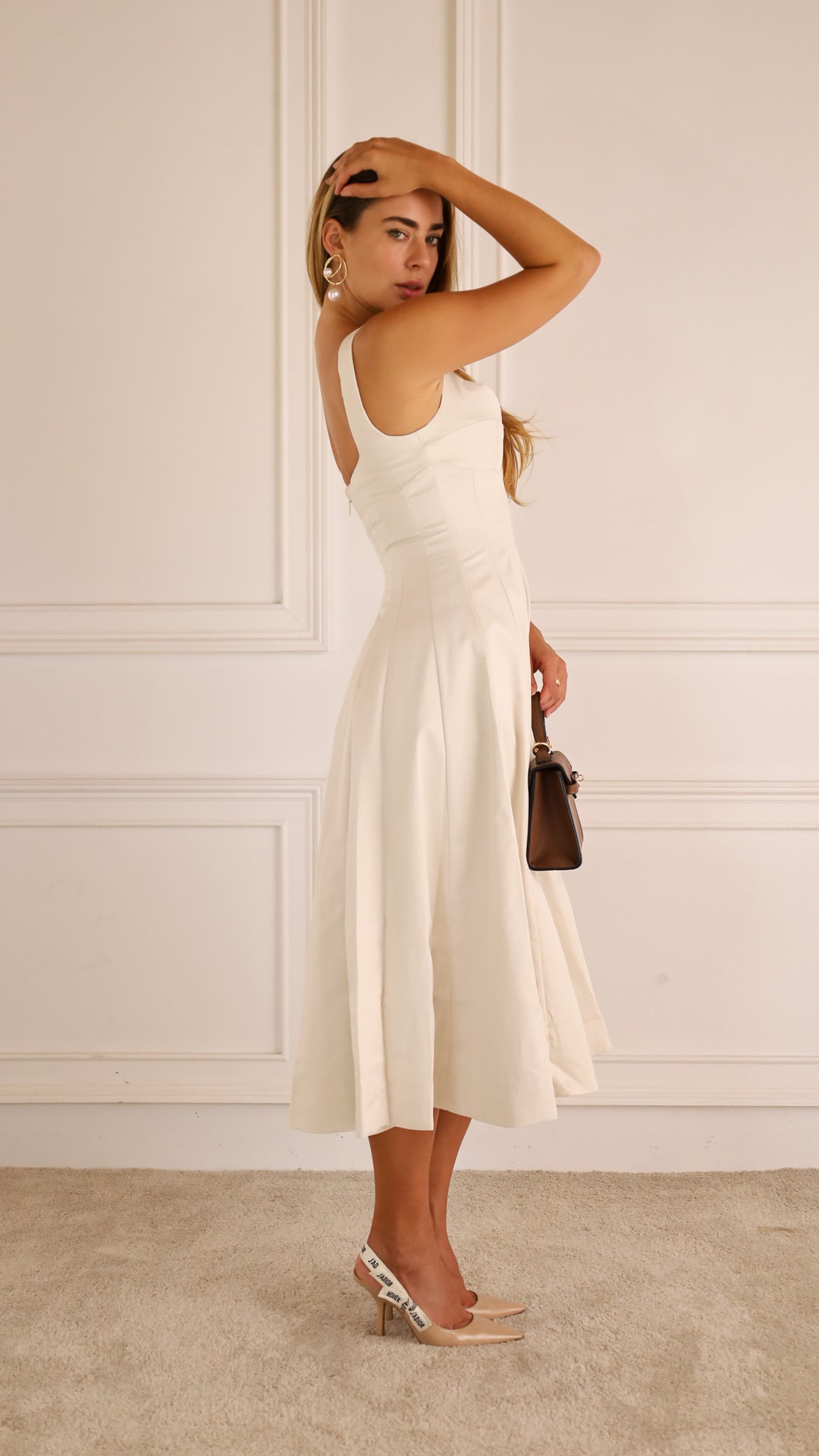 side view image 1 of Meli Midi Dress
