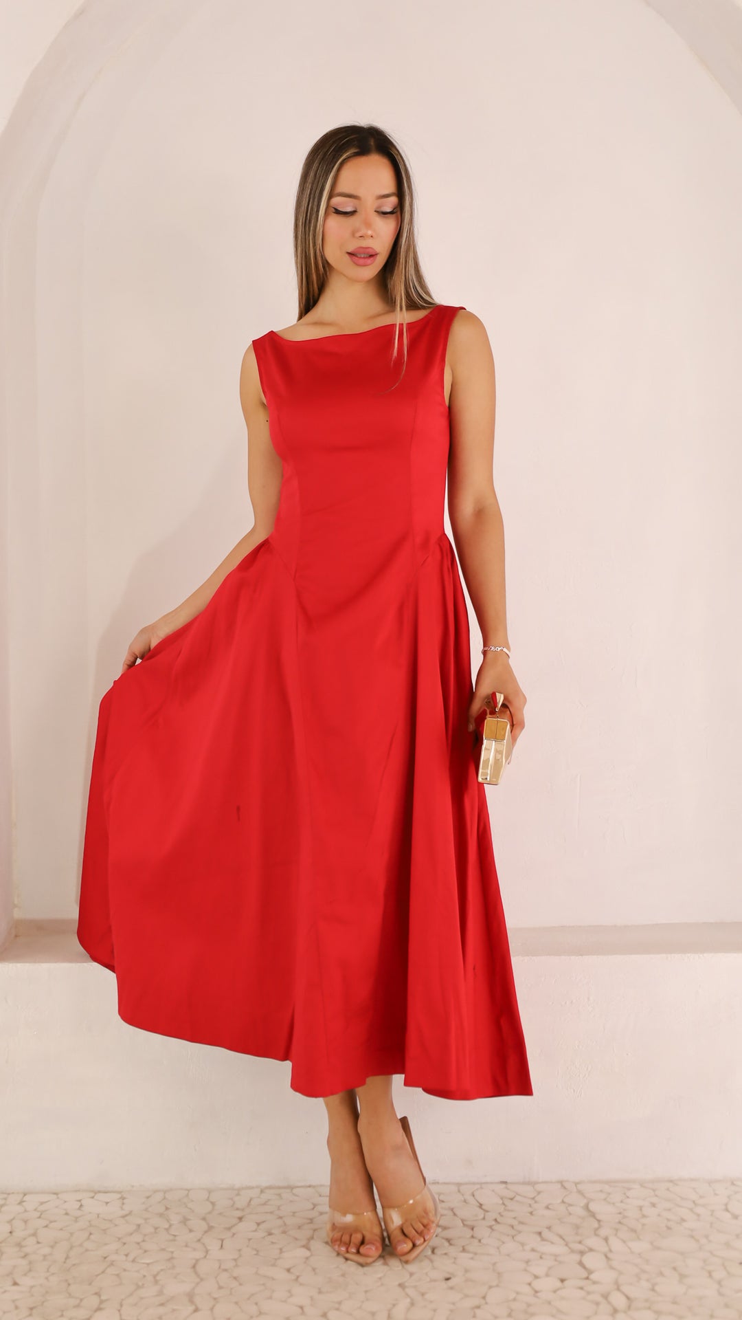 front view image 2 of Thespina Midi Dress