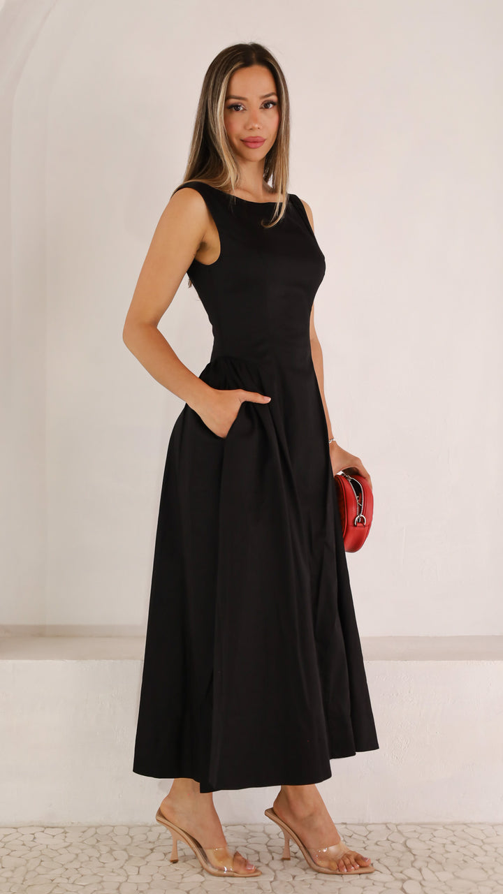 side view image 2 of Thespina Midi Dress