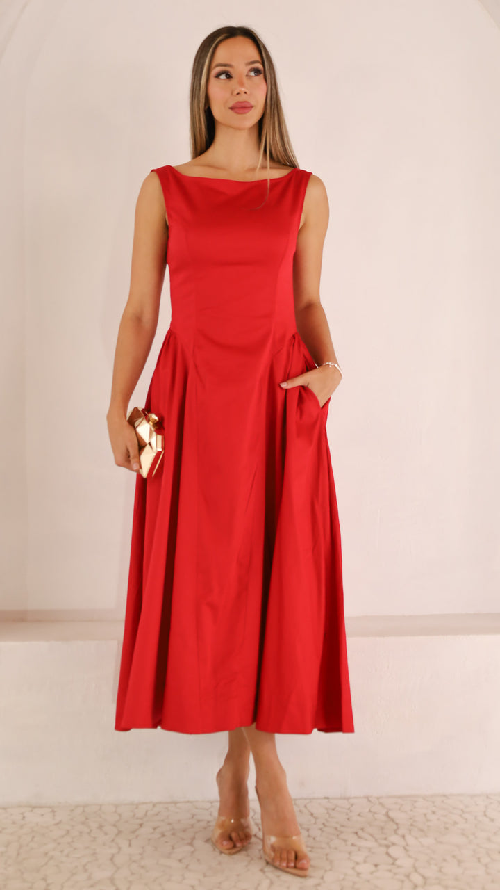 front view image 3 of Thespina Midi Dress
