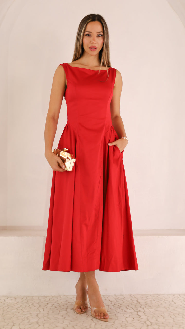 front view image 4 of Thespina Midi Dress