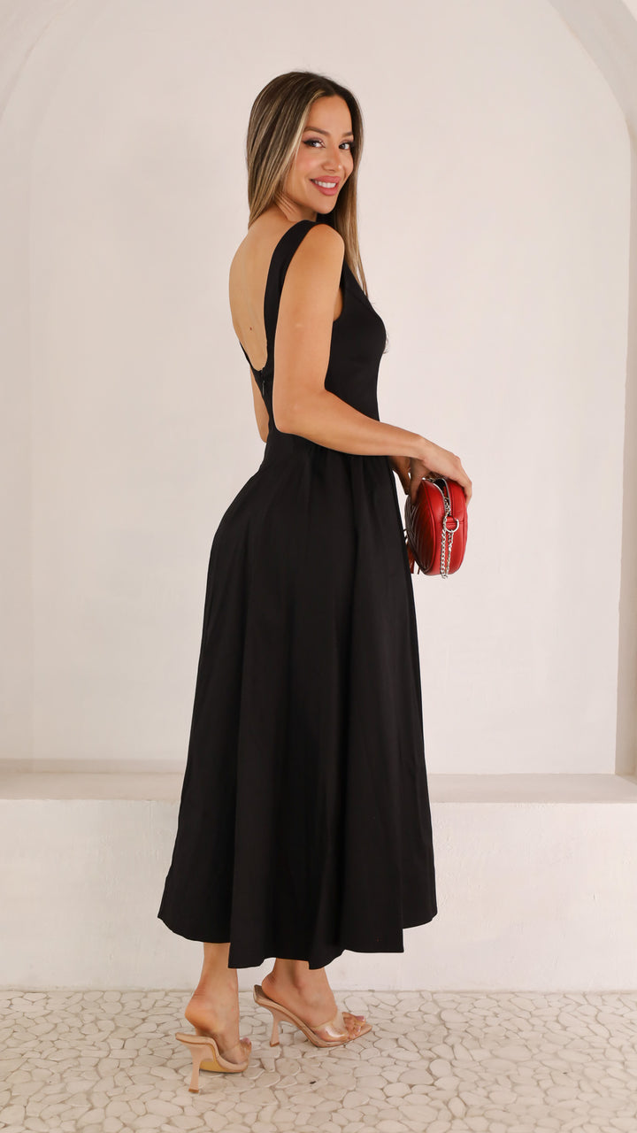 side view image 4 of Thespina Midi Dress