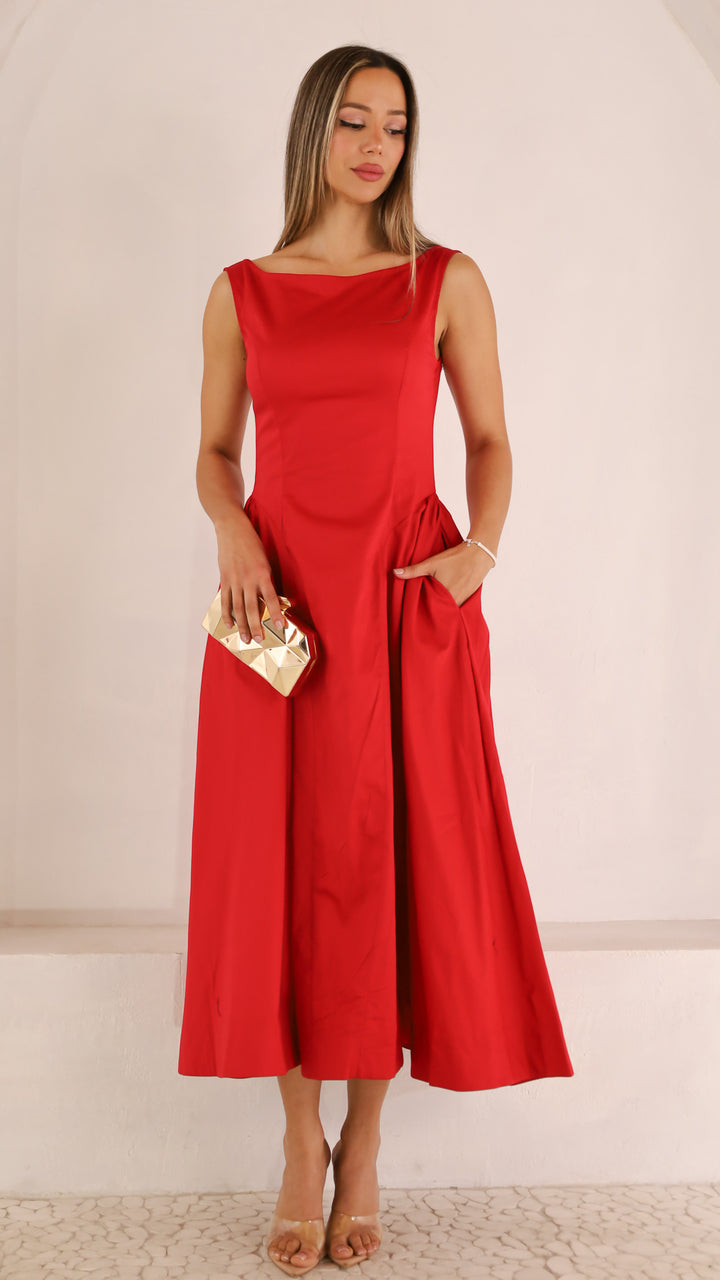 front view image 5 of Thespina Midi Dress