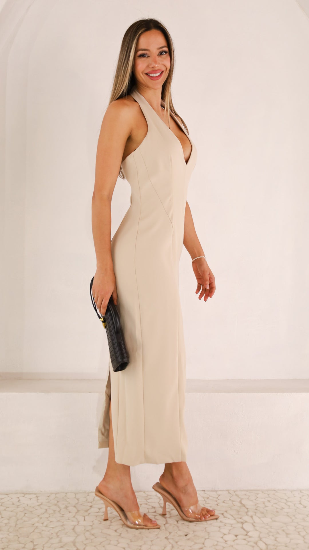 side view image 3 of Aria Midi Dress