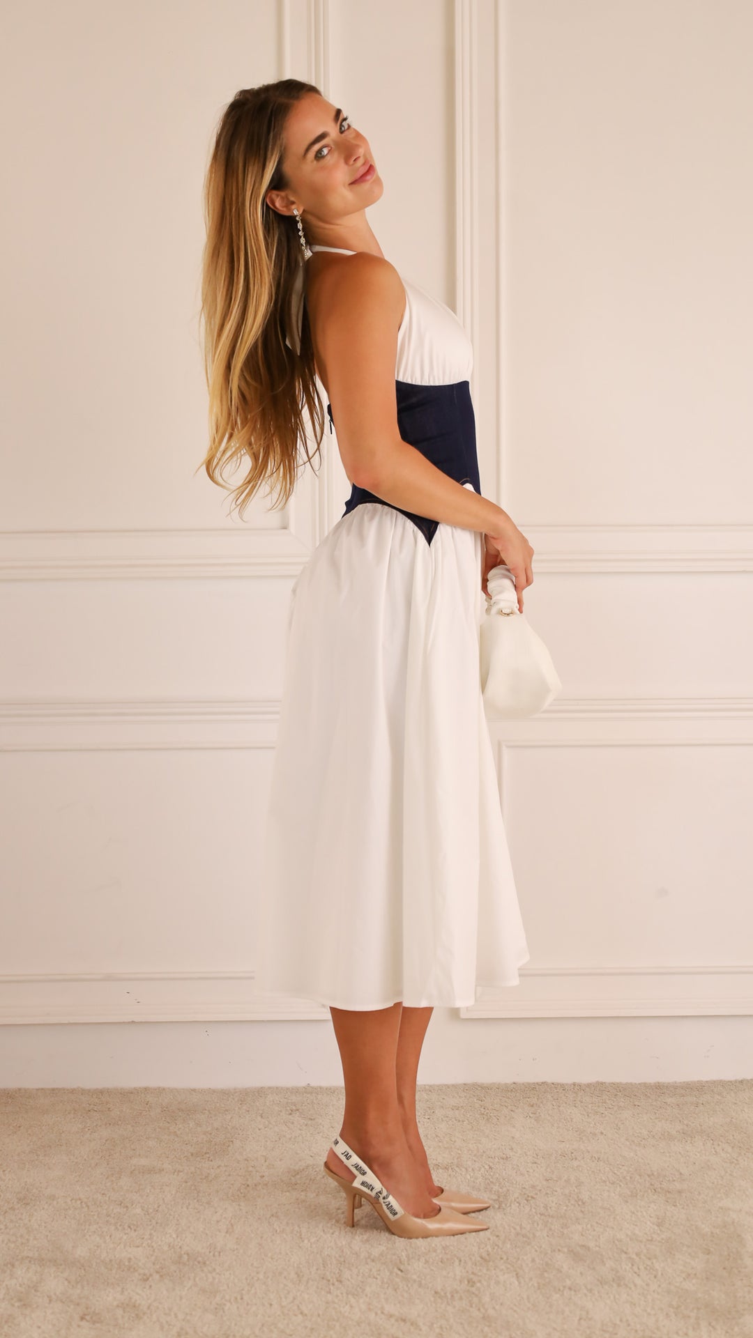side view image 2 of Suriel Midi Dress