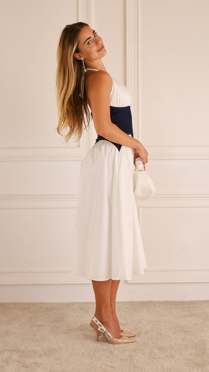 side view image 2 of Suriel Midi Dress