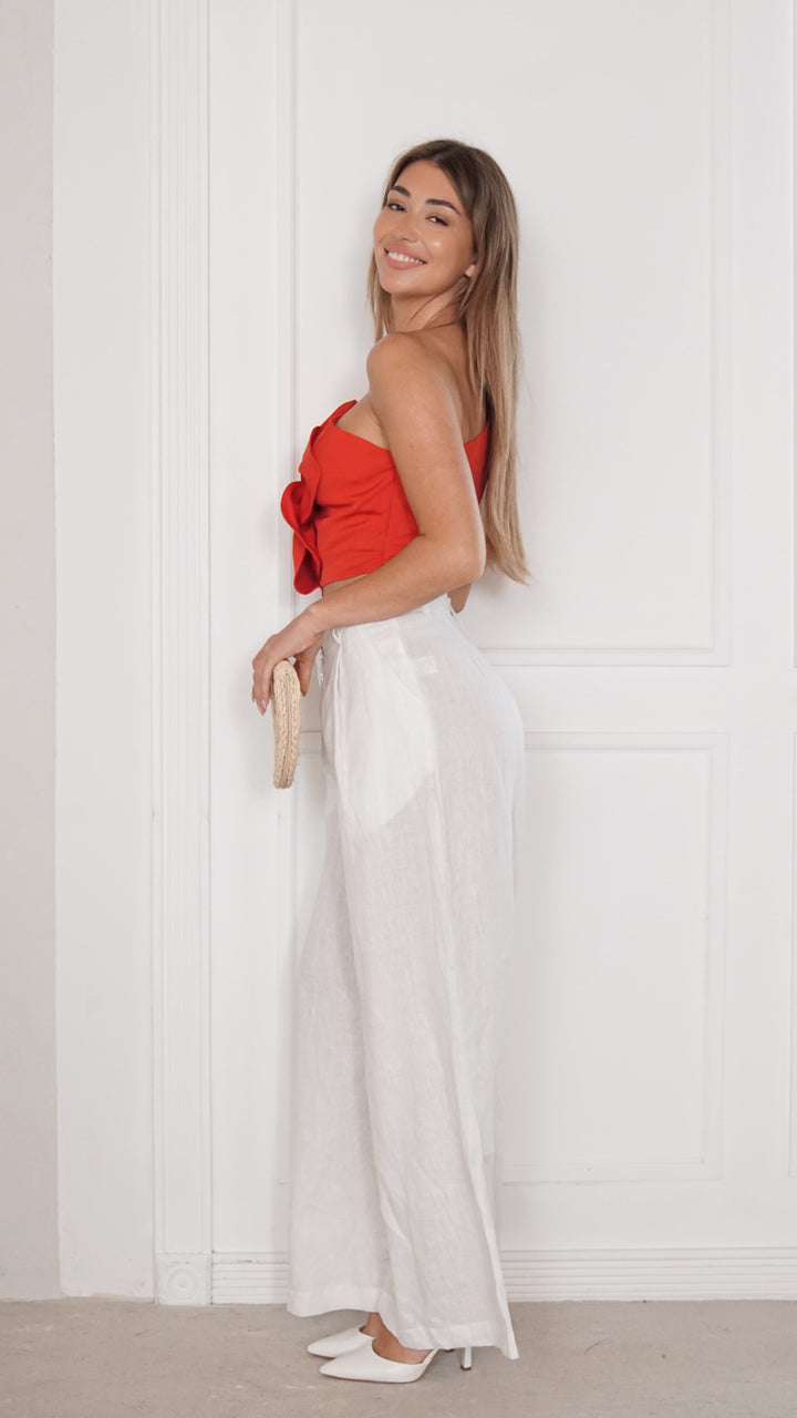 side view image 1 of Alora Palazzo Pants