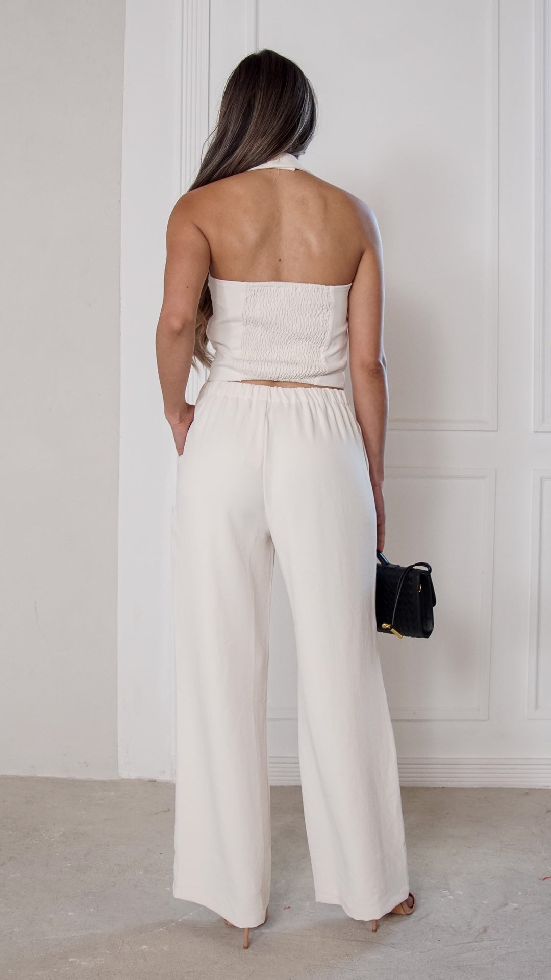 rear view image 1 of Solenne Palazzo Pants