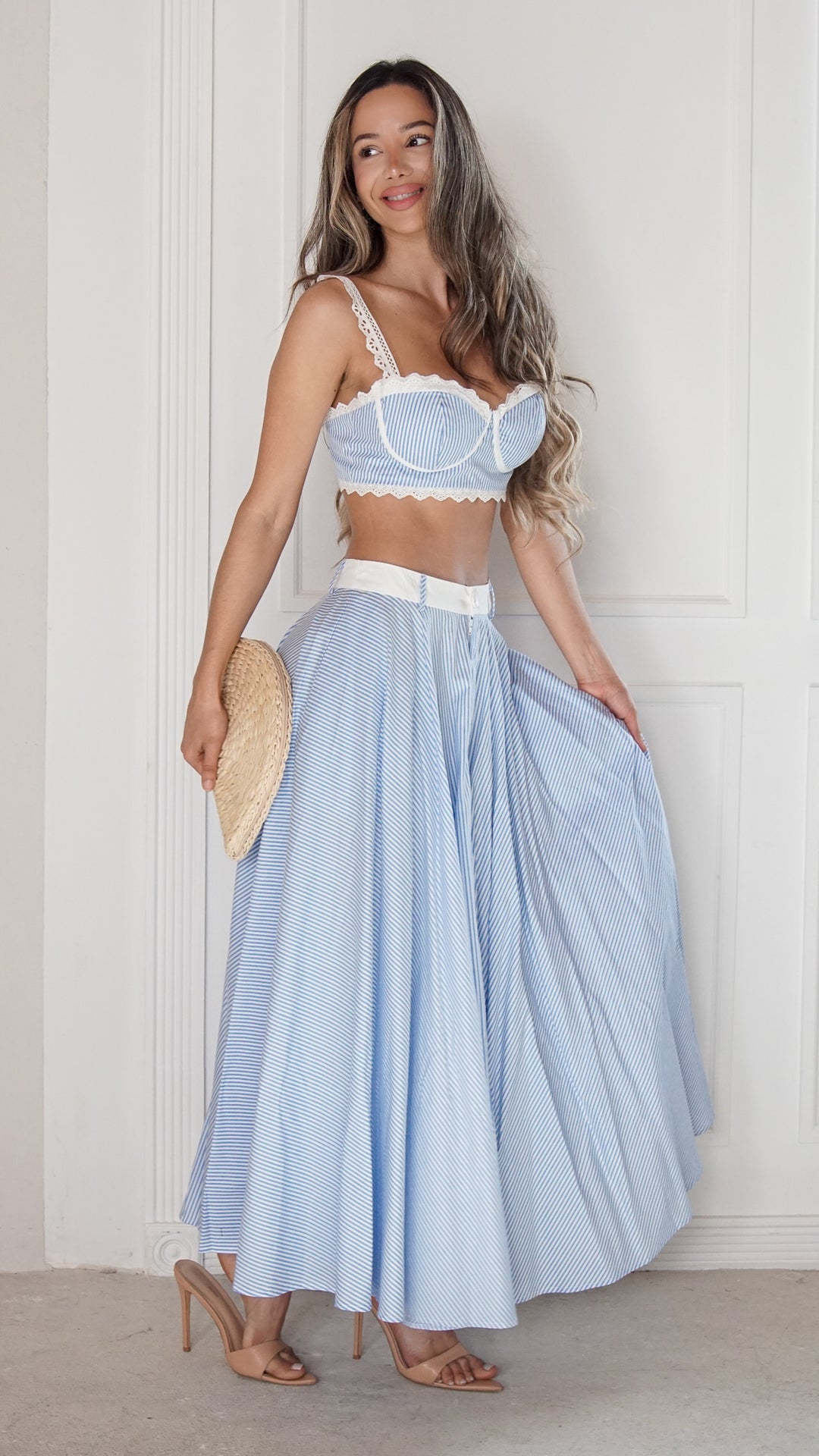 side view image 1 of Ariella Skirt Set