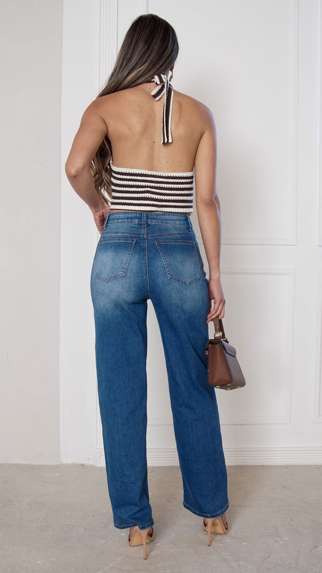 rear view image 1 of Alondra Halter Top