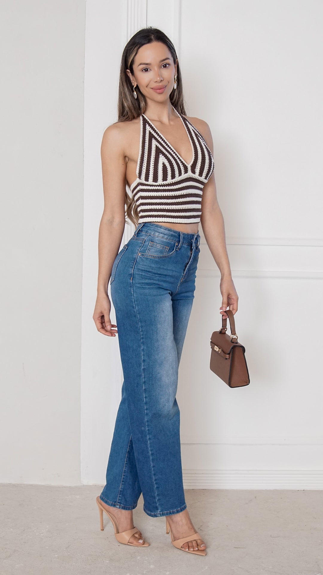 side view image 2 of Alondra Halter Top