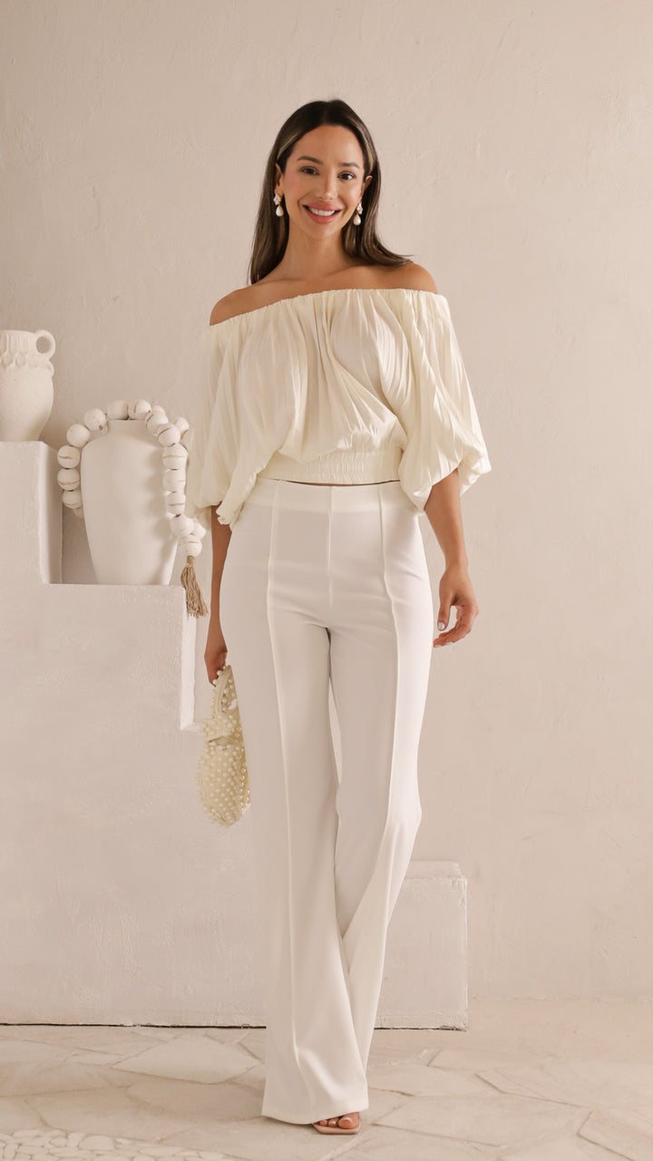 front view image 1 of Reina Off-Shoulder Blouse